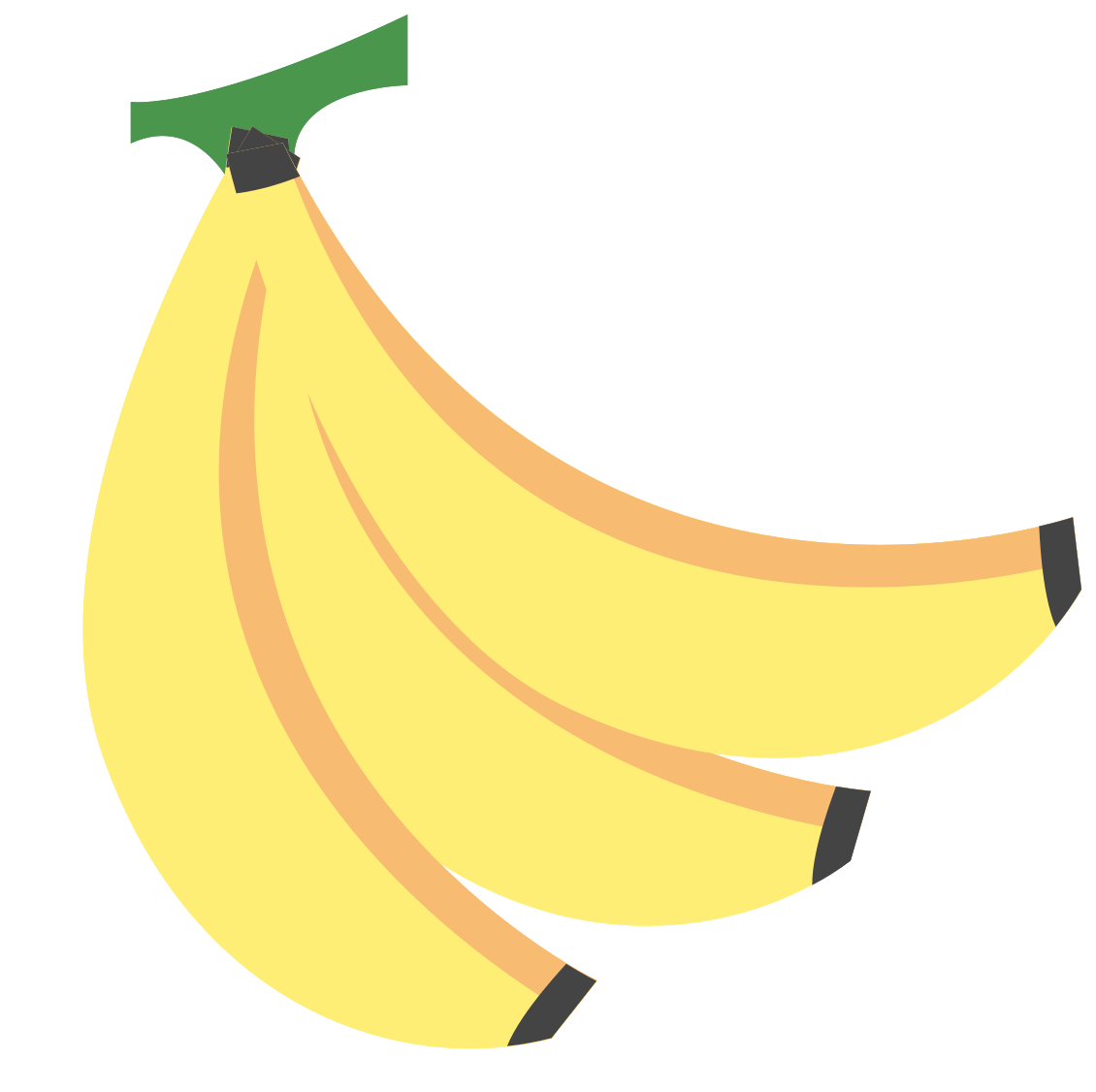 Free Banana 1208670 PNG with Transparent Background