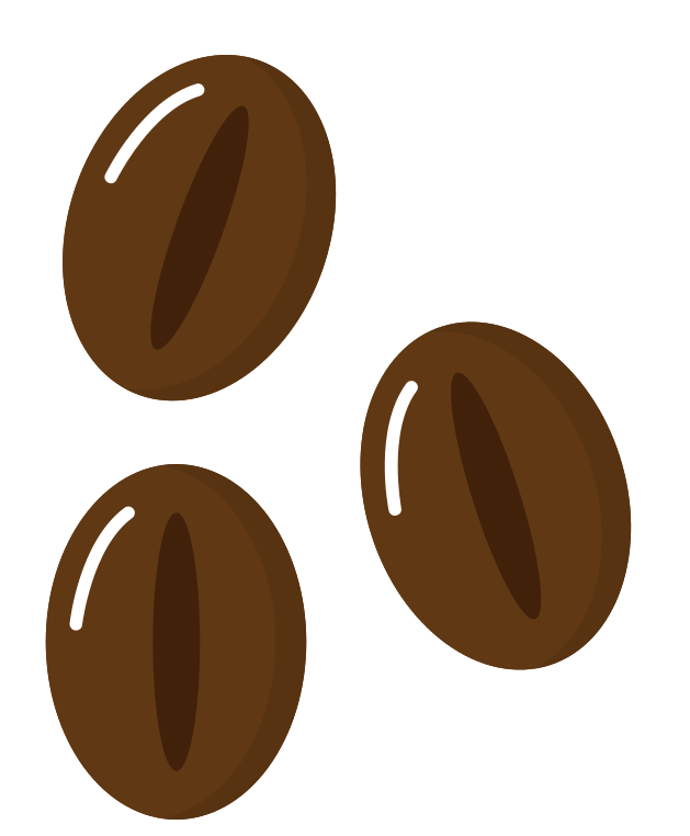 chicchi di caffè png