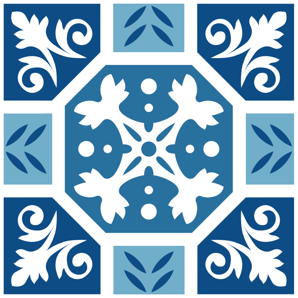 Decoration morocco tile png