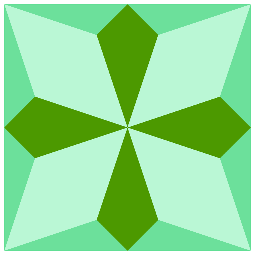 patrón de mosaico geométrico png