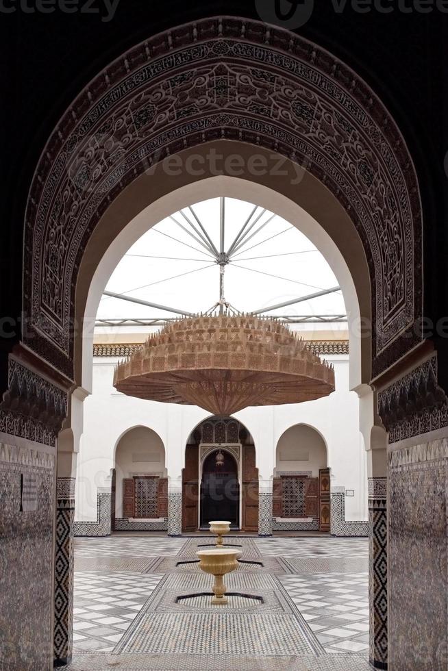Museo de Marrakech, Marruecos. foto