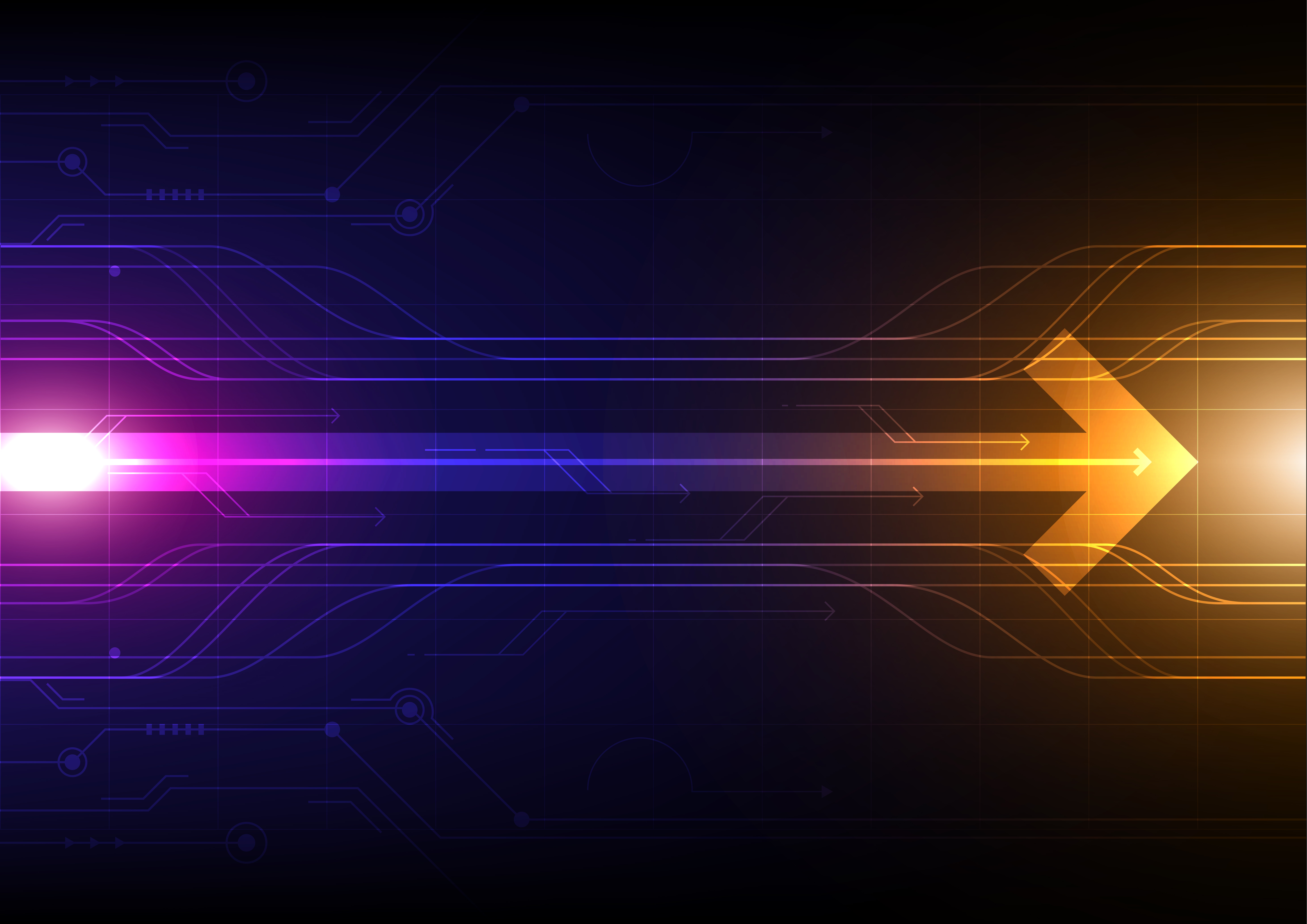 Abstract glowing arrow technology background 1211316 Vector Art at Vecteezy