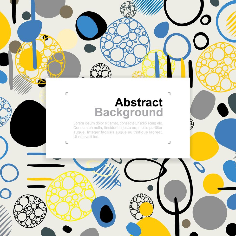 Abstract colorful pattern background for template design. vector