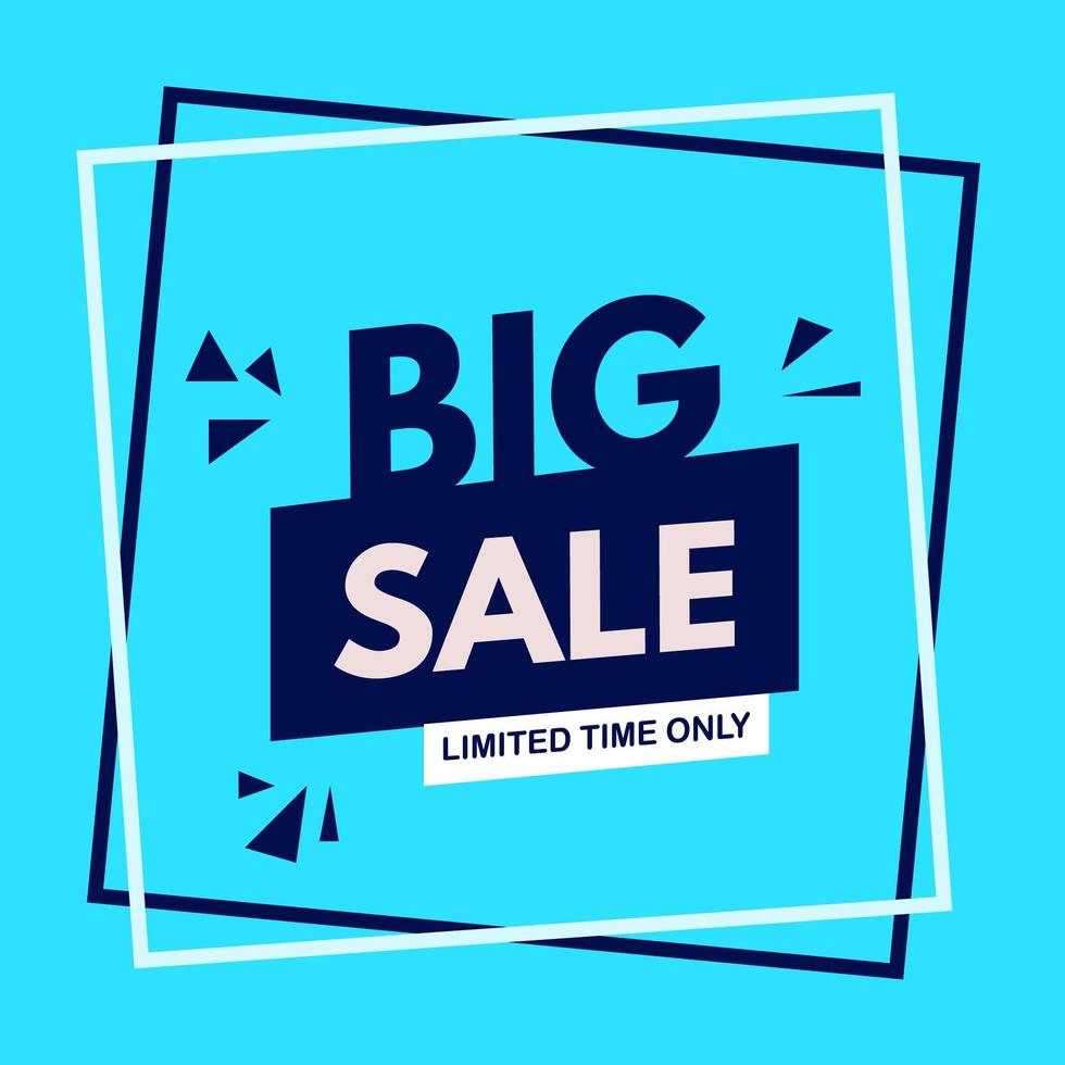 ''Big Sale'' Offer in Frame vector