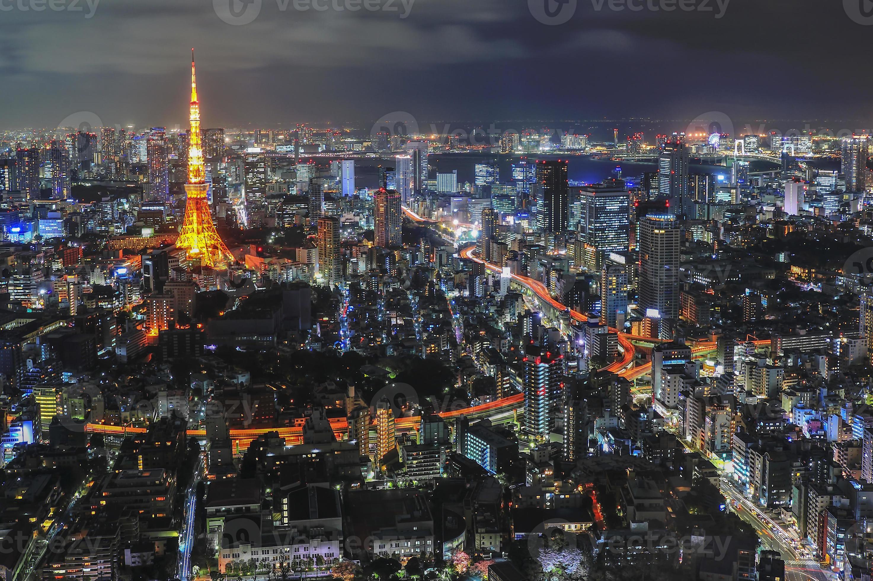 Tokyo Night View Japan Stock Photo At Vecteezy