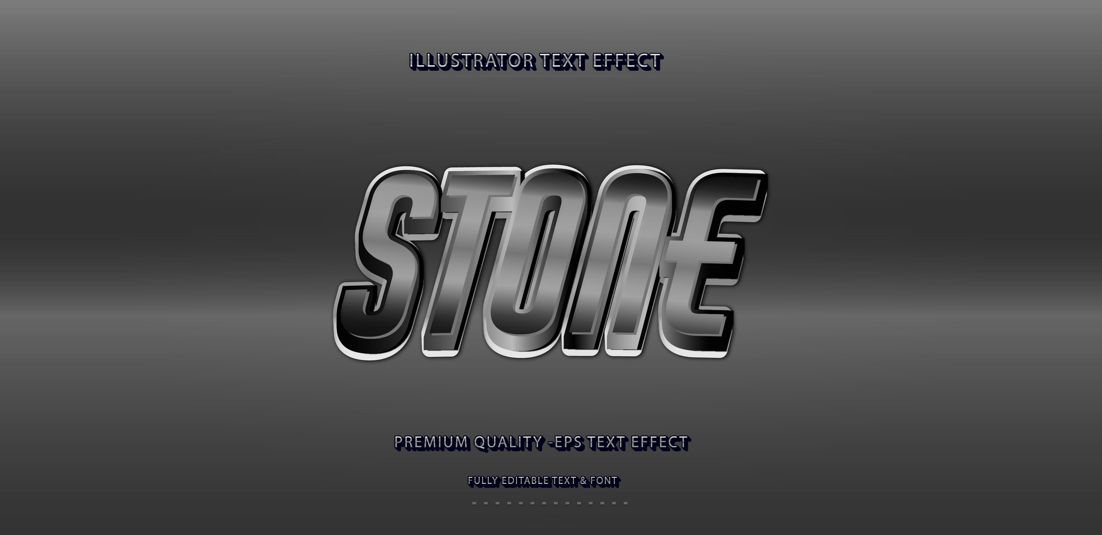 Stone Grey Editable Text Effect Download Free Vectors, Clipart