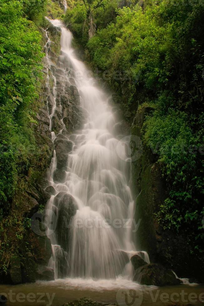 Simangande falls on Samosir island, Sumatra, Indonesia photo
