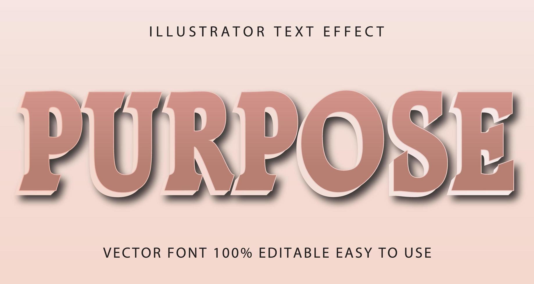 Pink Purpose Text Effect 1212655 Vector Art at Vecteezy