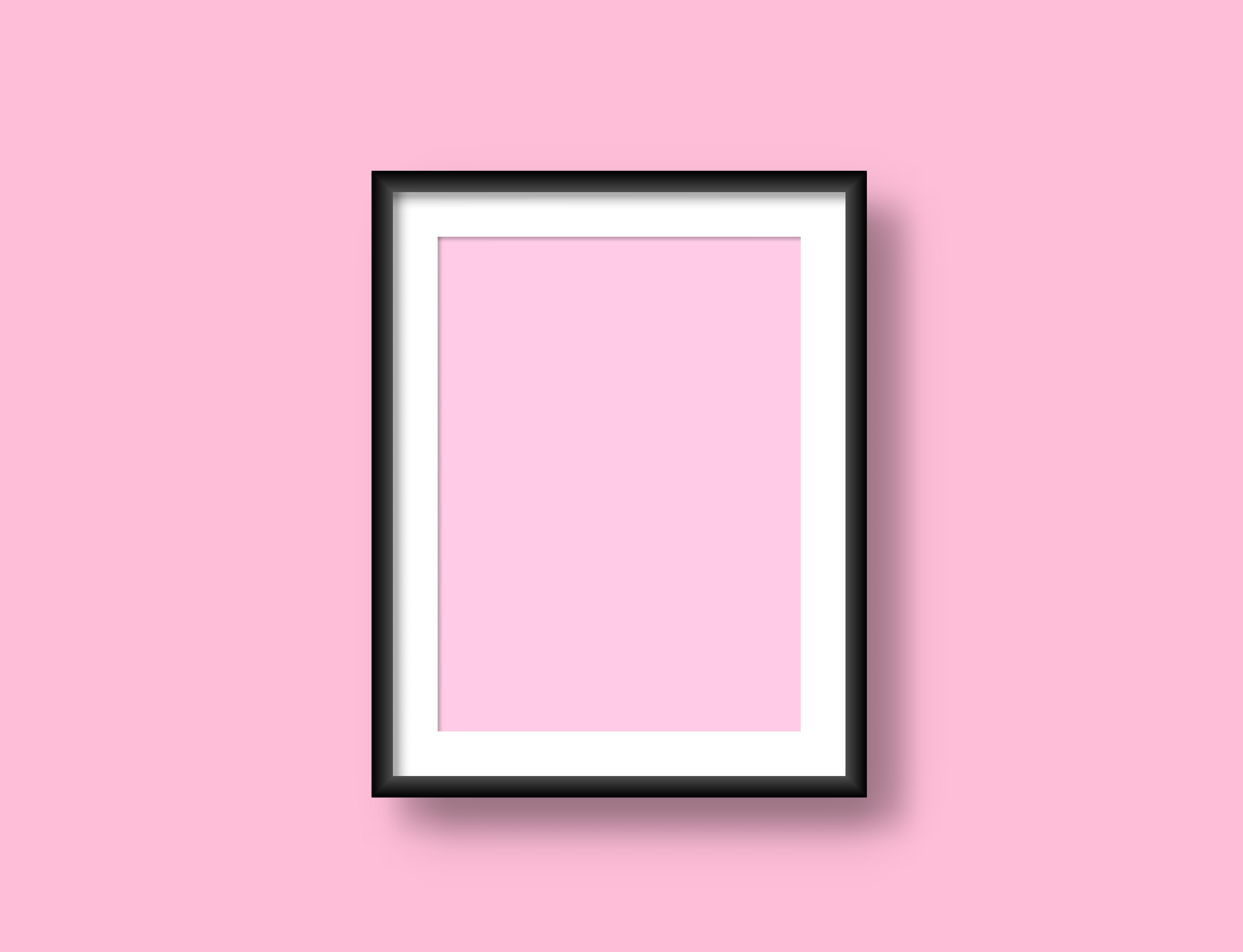 Download Realistic wall picture frame mockup 1213212 - Download ...