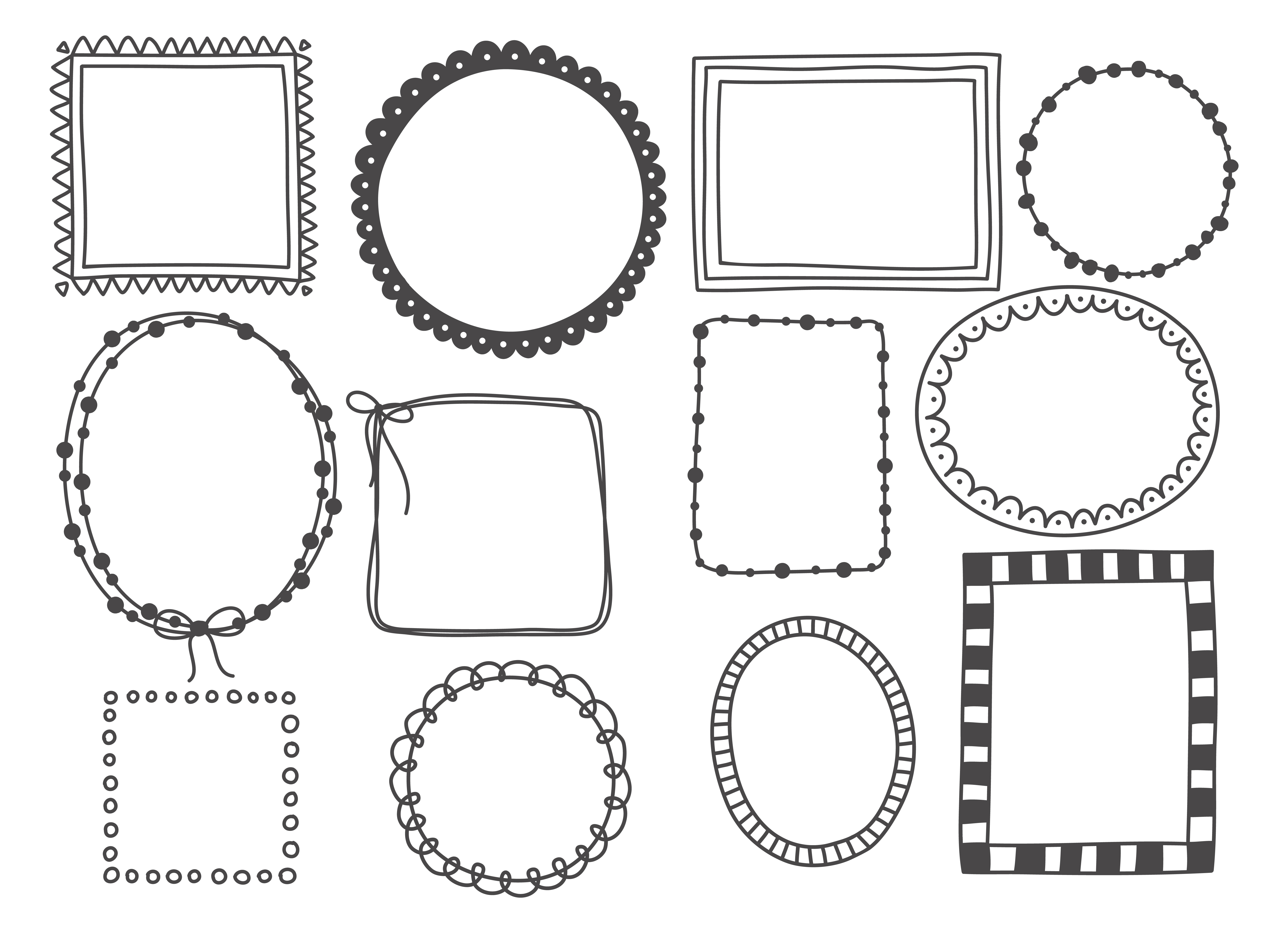 Doodle Border Clipart Clip Art Borders Clip Art Frames Borders Images ...