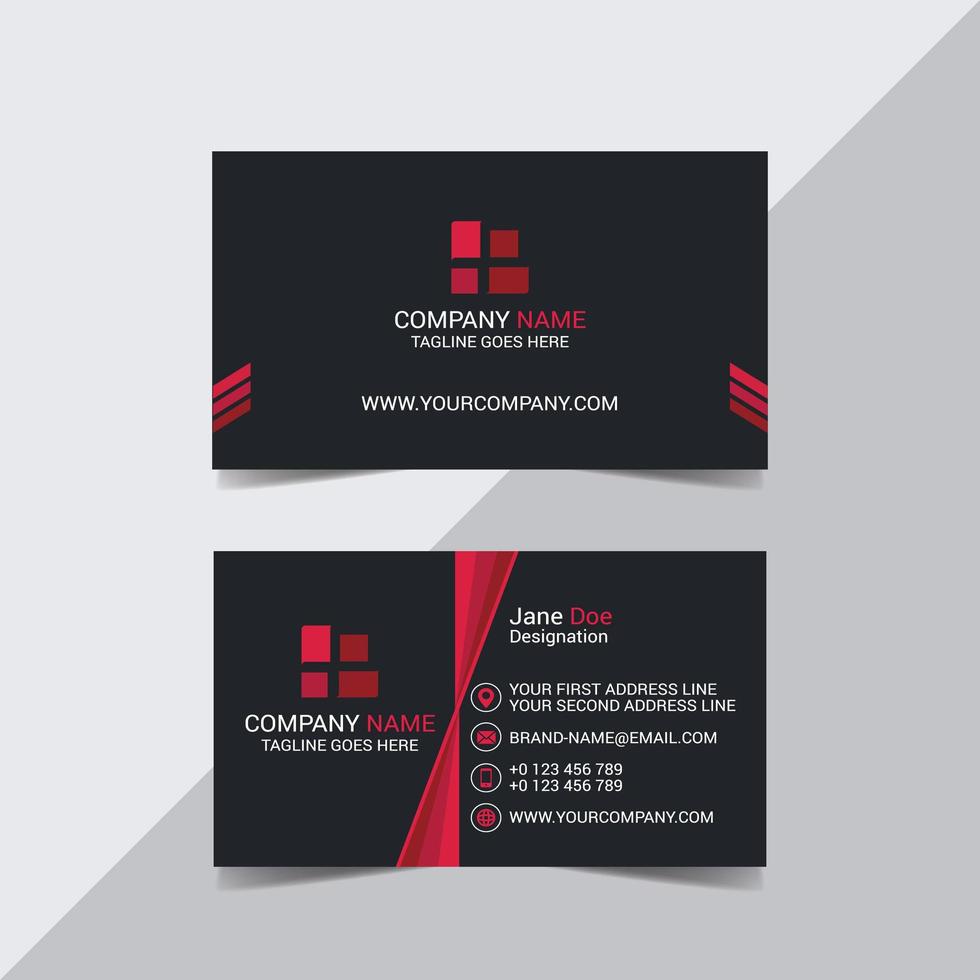 Commercial Business Card 1213444 Vector Art at Vecteezy