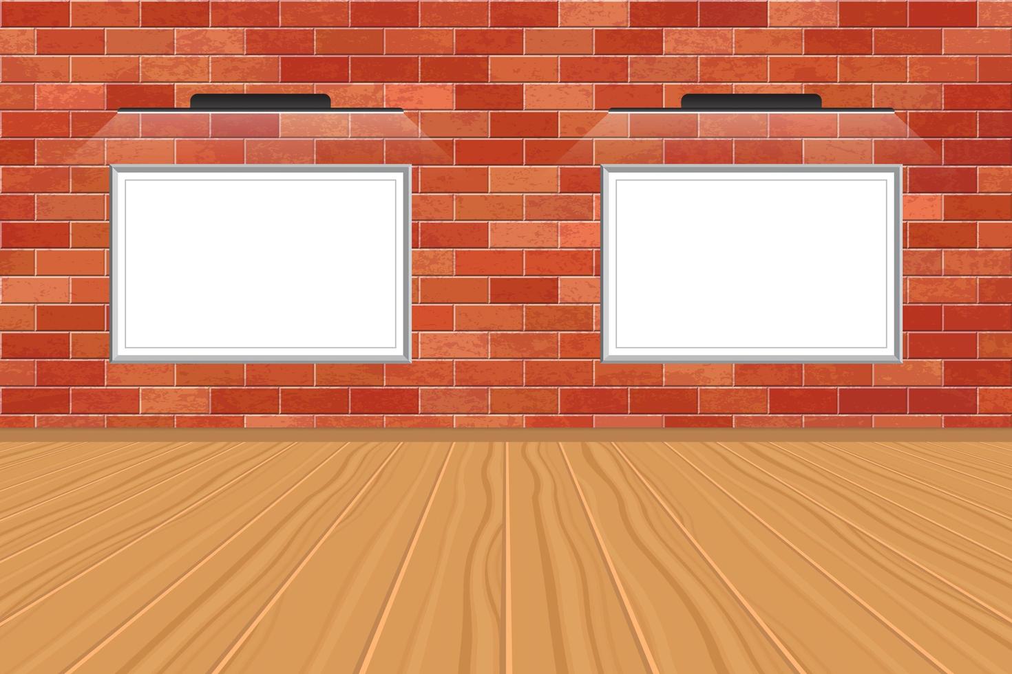 Download Mockup picture with led light on brick wall - Download ...