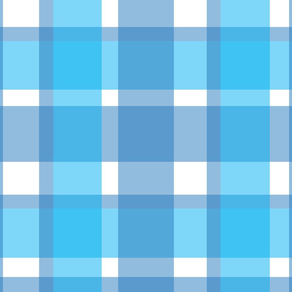 Blue, White Simple Seamless Plaid Pattern 1214381 Vector Art at Vecteezy