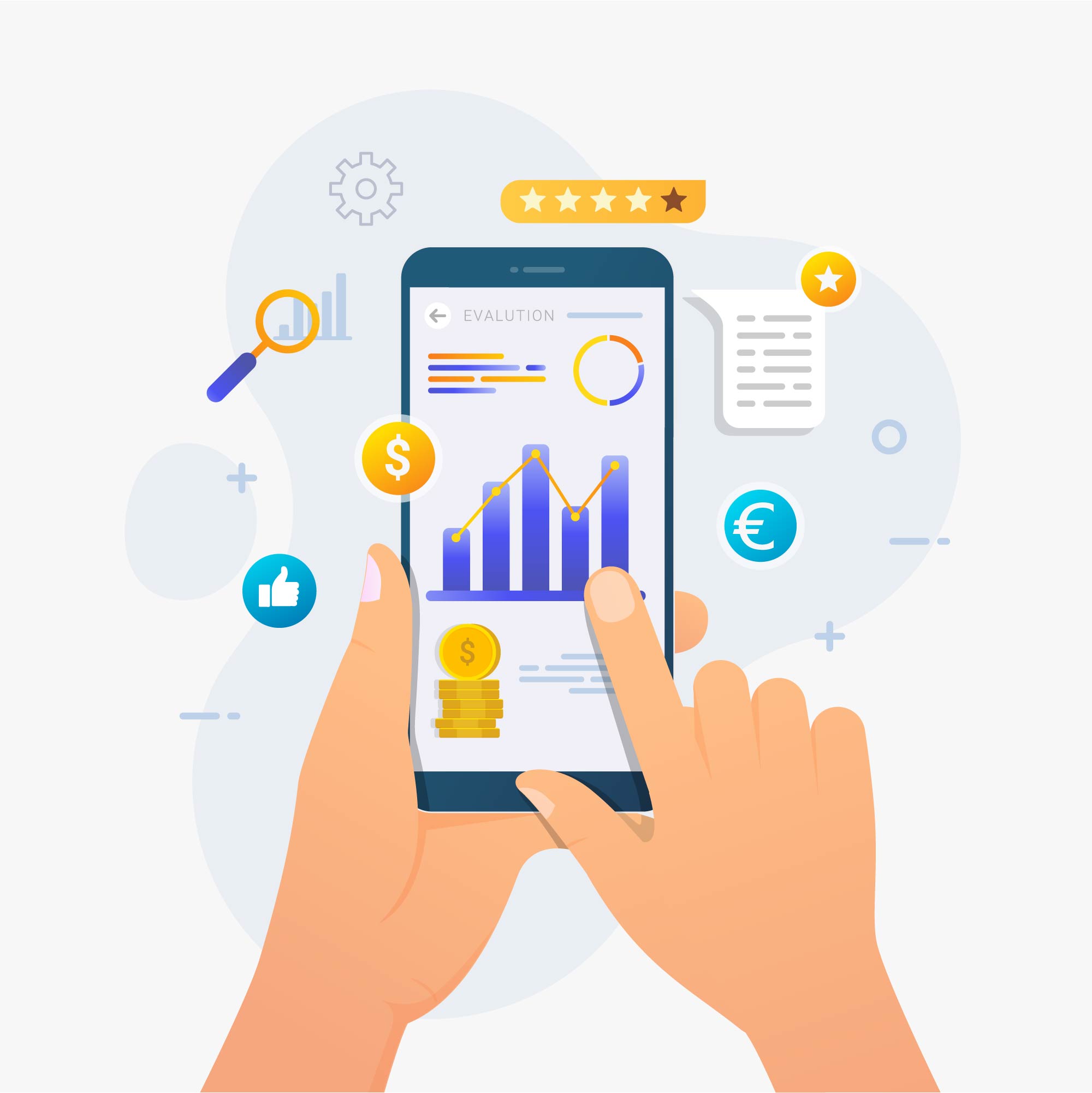 Application evaluate. Application evaluate