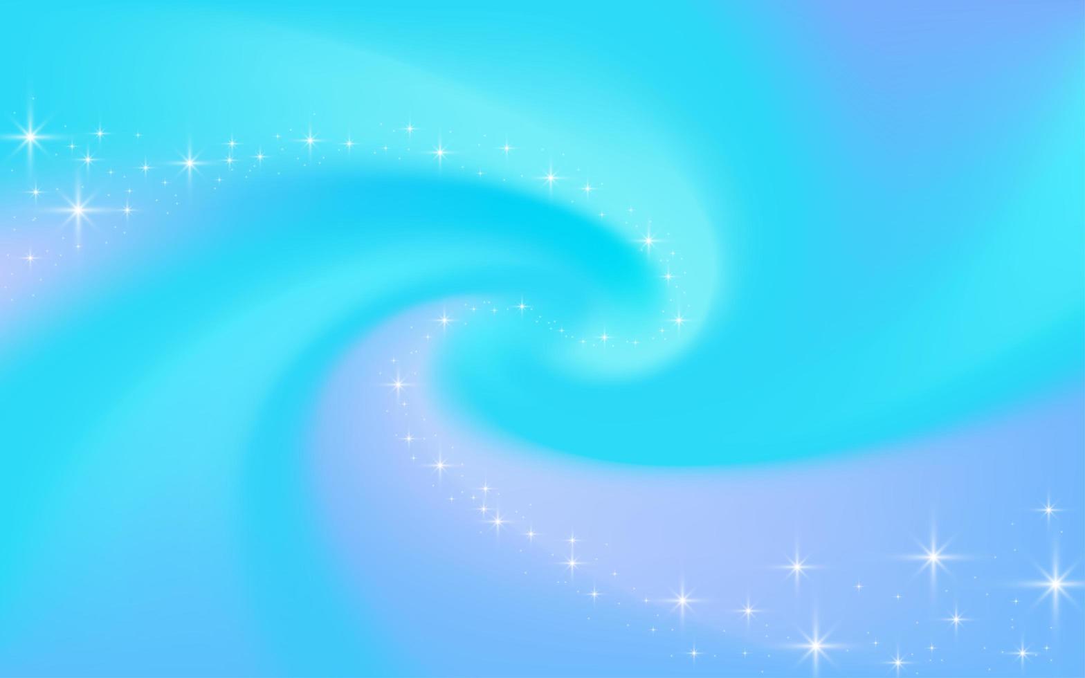Star dust holographic design vector