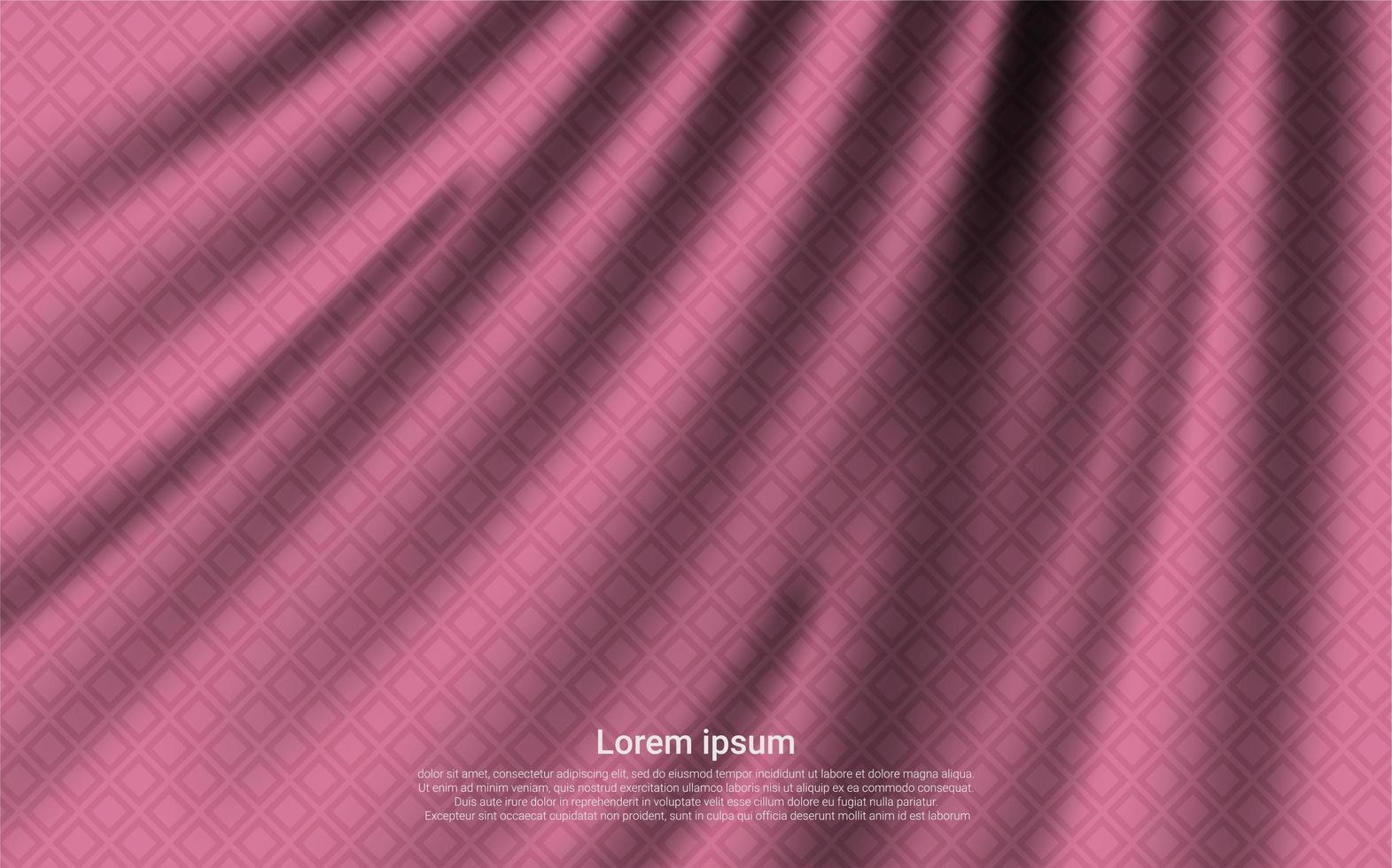 textura de cortina rosa de lujo vector