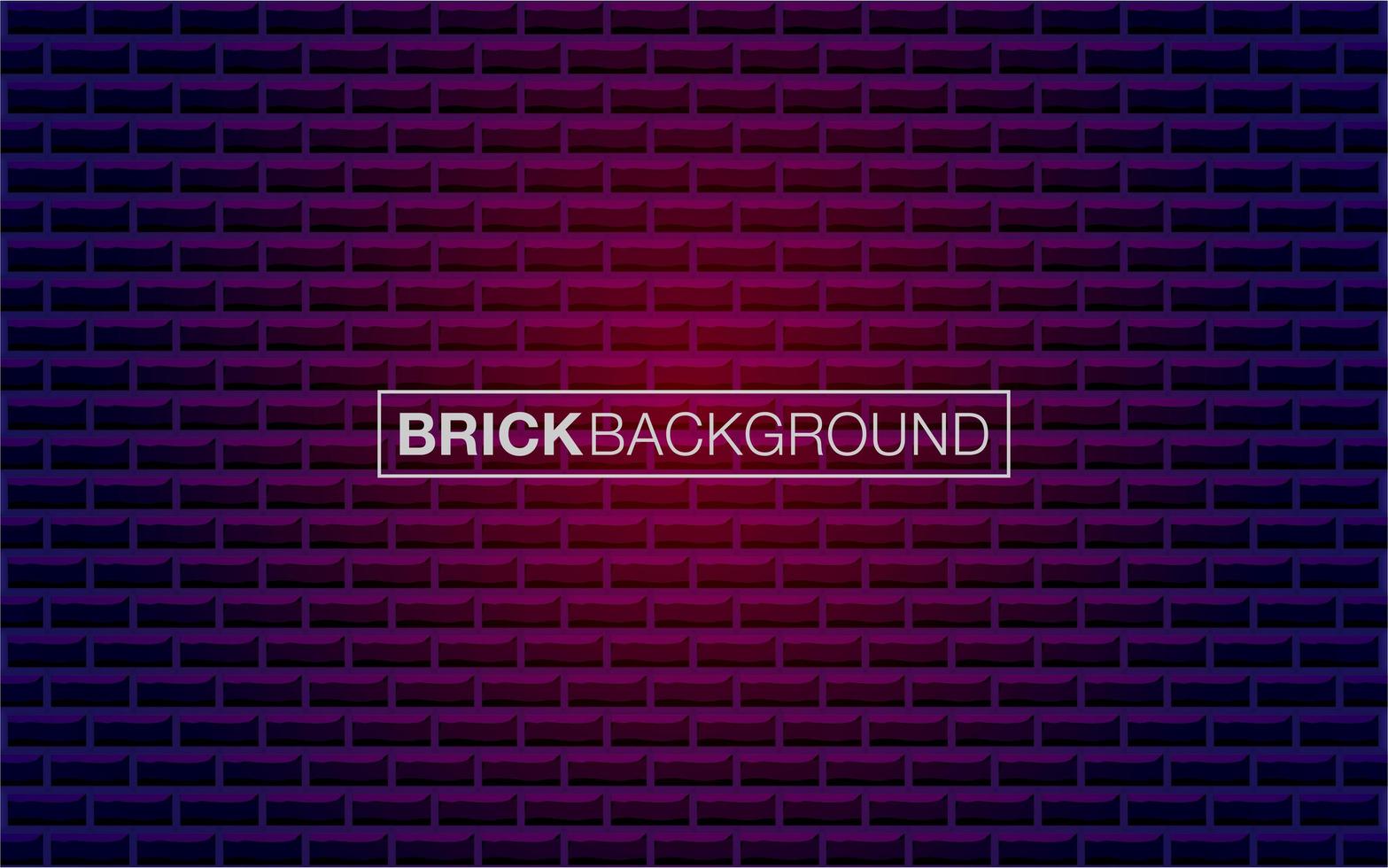 Purple and pink brick texture vector