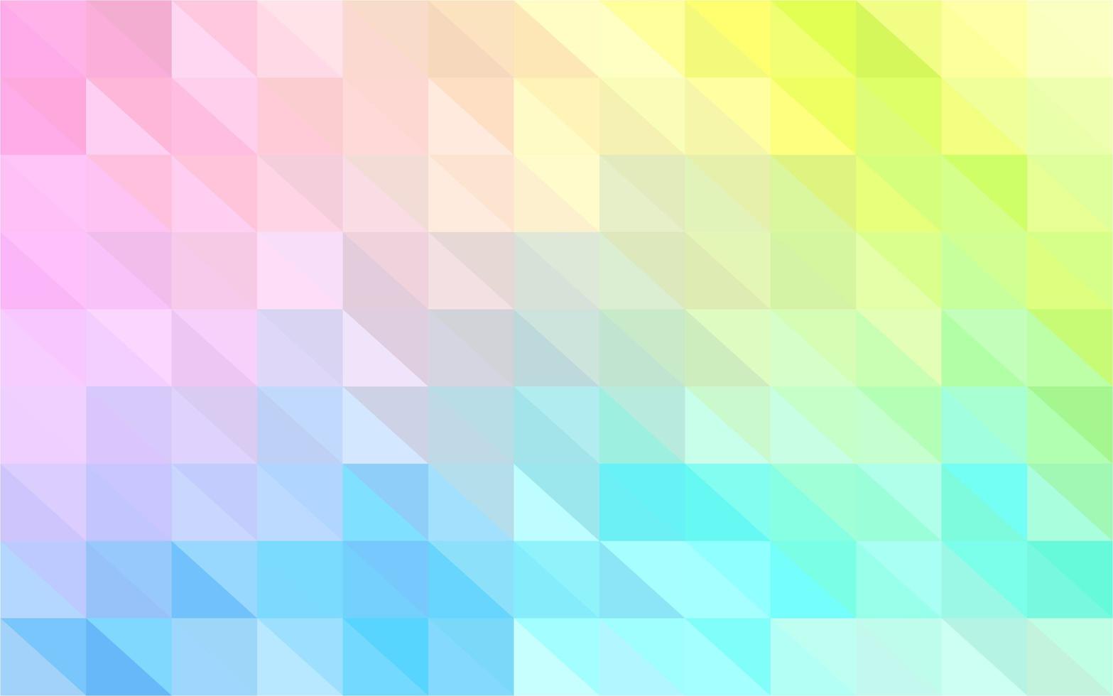 Multicolor mosaic background vector