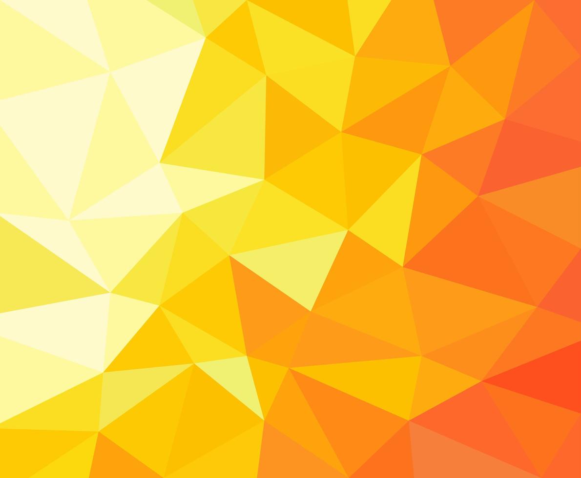 Background with polygons in gradient colors vector