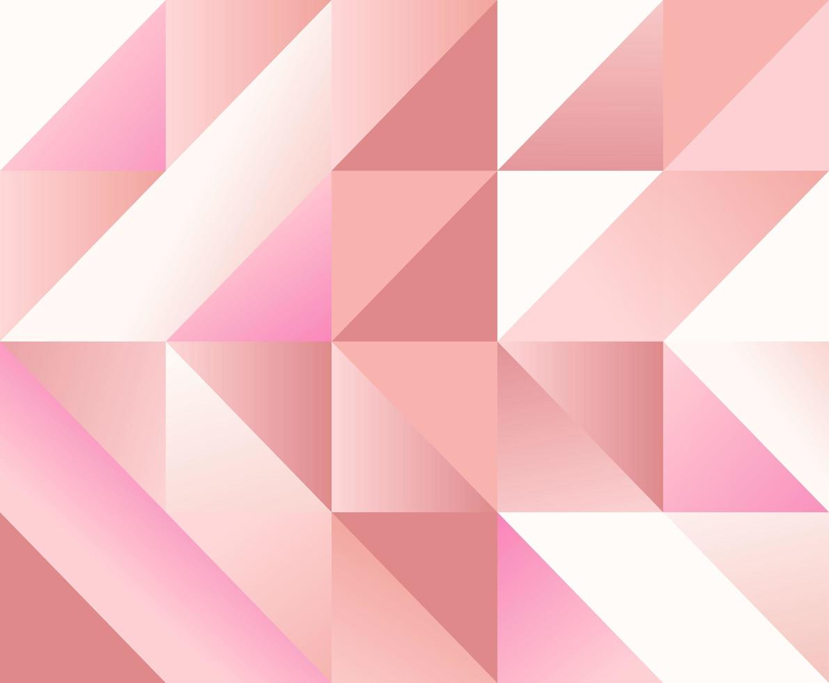 fondo rosado del hexágono vector