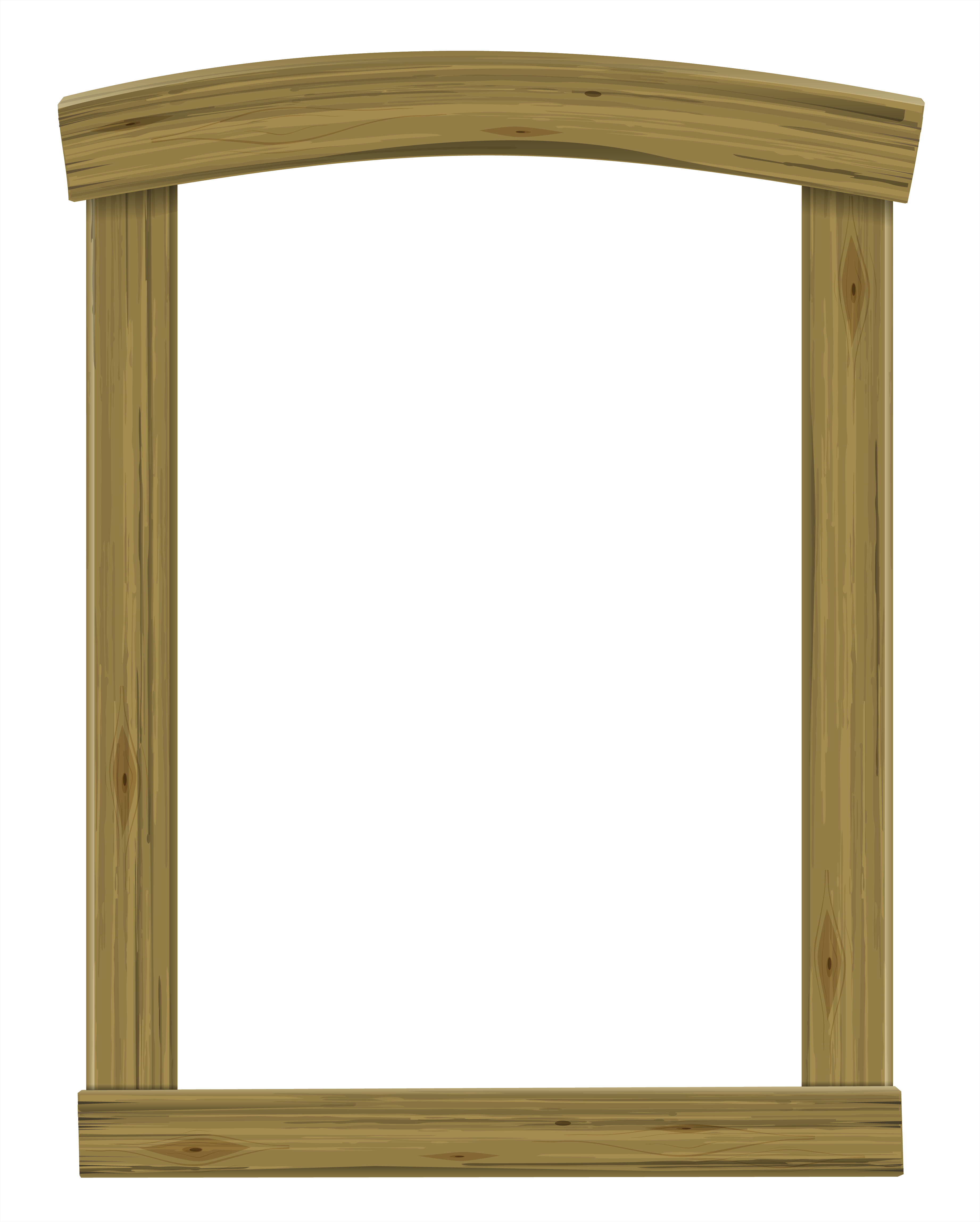 Wooden antique arch window or door frame 1218685 Vector Art at Vecteezy