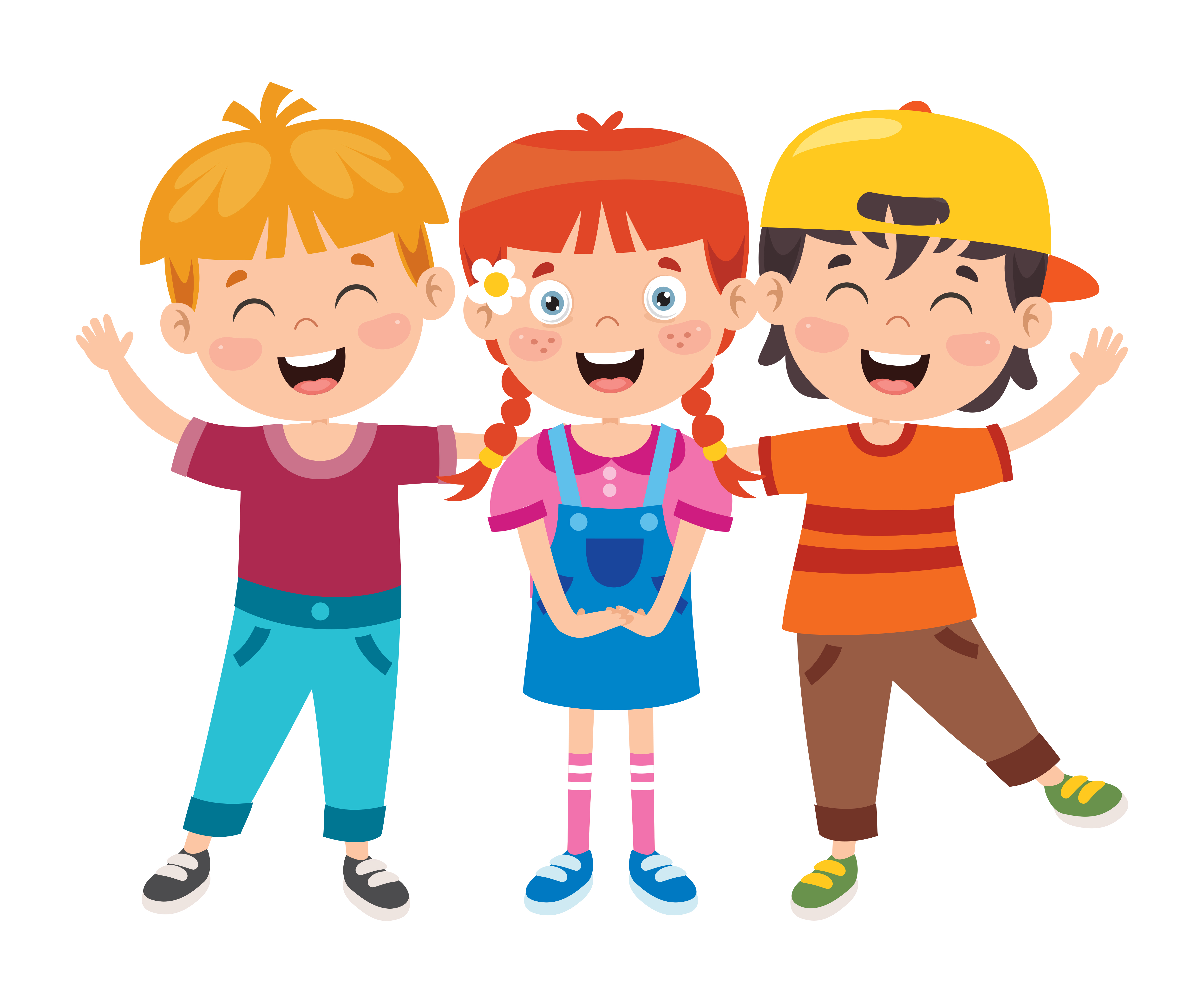 Young Smiling Friends 1219798 Vector Art at Vecteezy Young Smiling Friends 1219798 Vector Art at Vecteezy