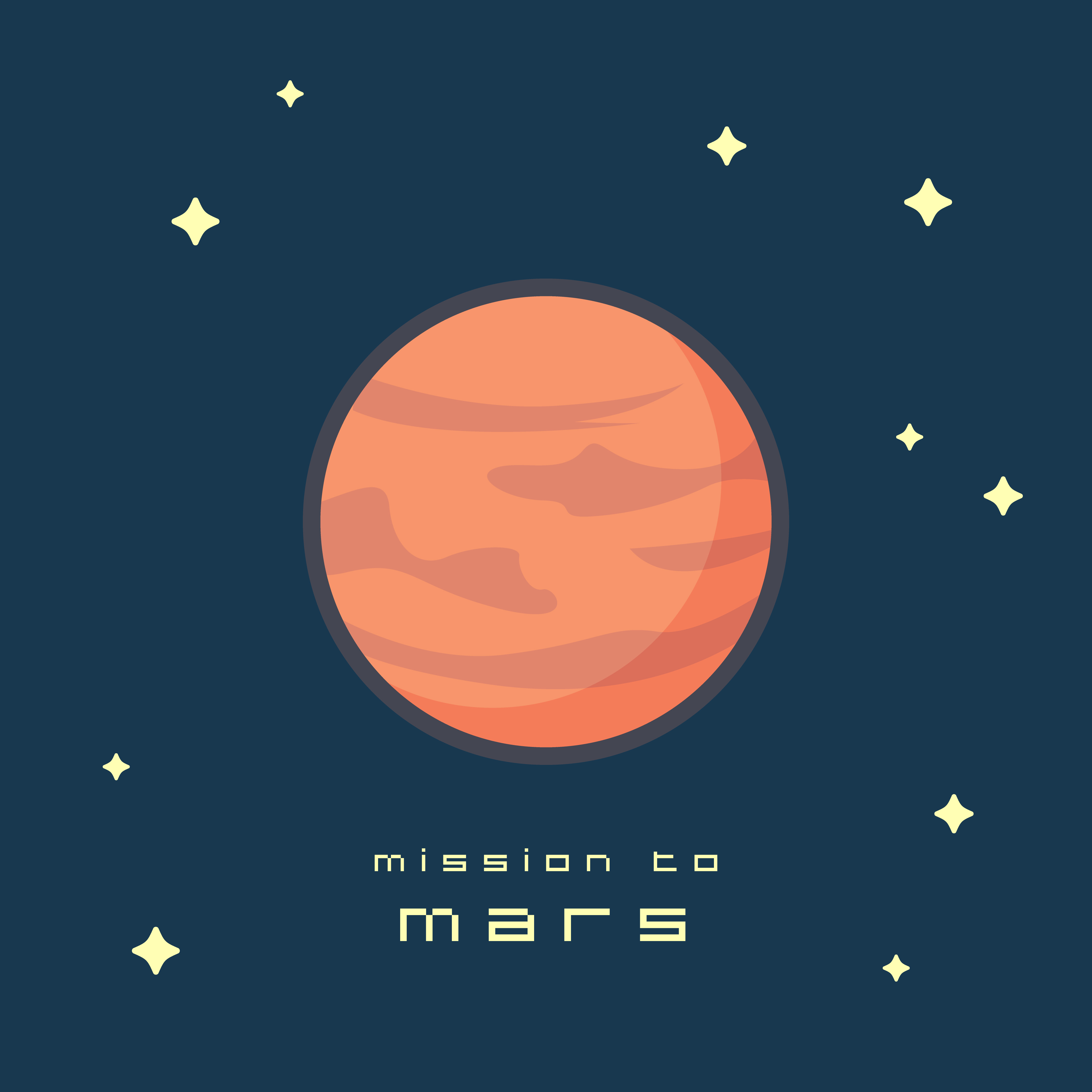 Mission to Mars Design 1219846 - Download Free Vectors, Clipart