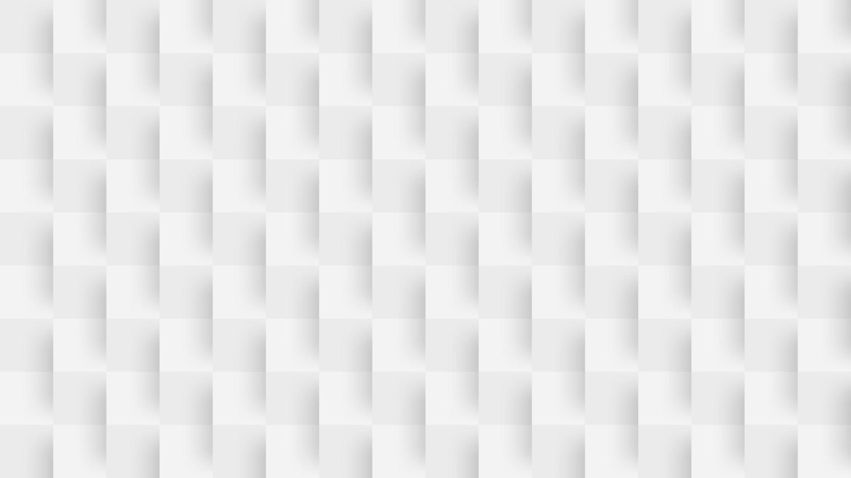 Abstract White Square Grid Background vector