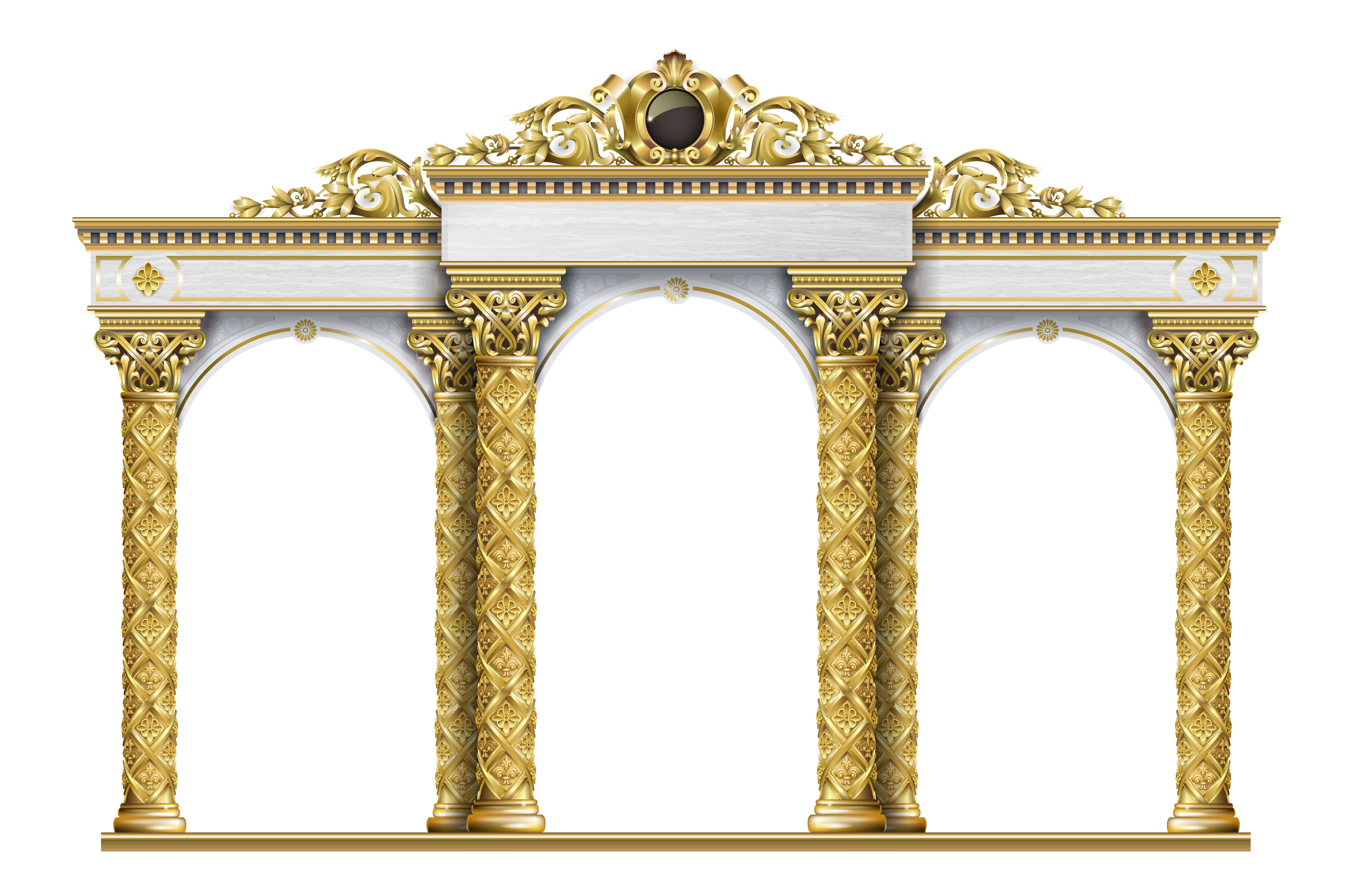 Download Olden Luxury Classic Arch - Download Free Vectors, Clipart Graphics & Vector Art