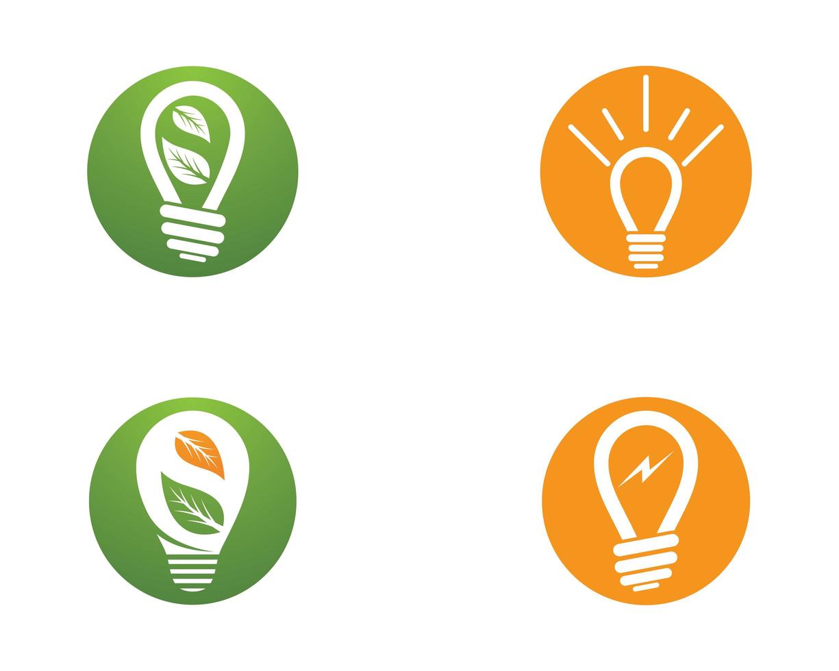 Light Bulb vector icon illustration design