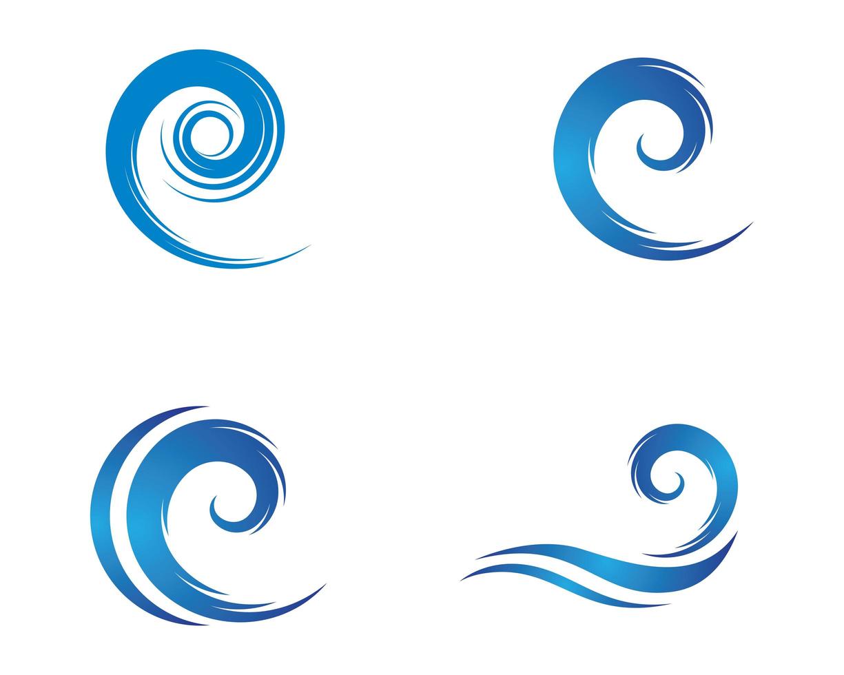 Wave symbol vector icon illustration design