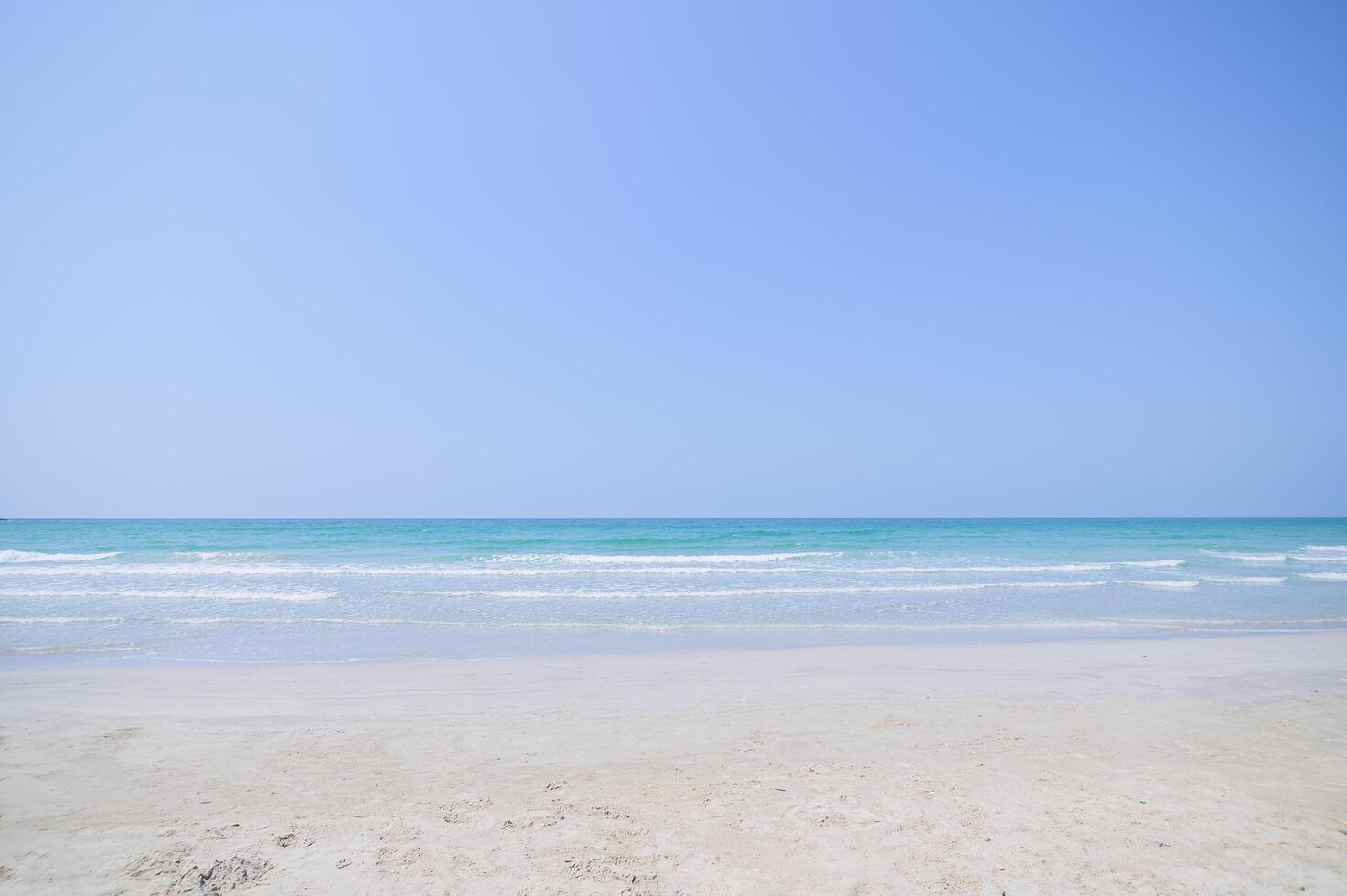 View of the beach from an Australian shoreline photo