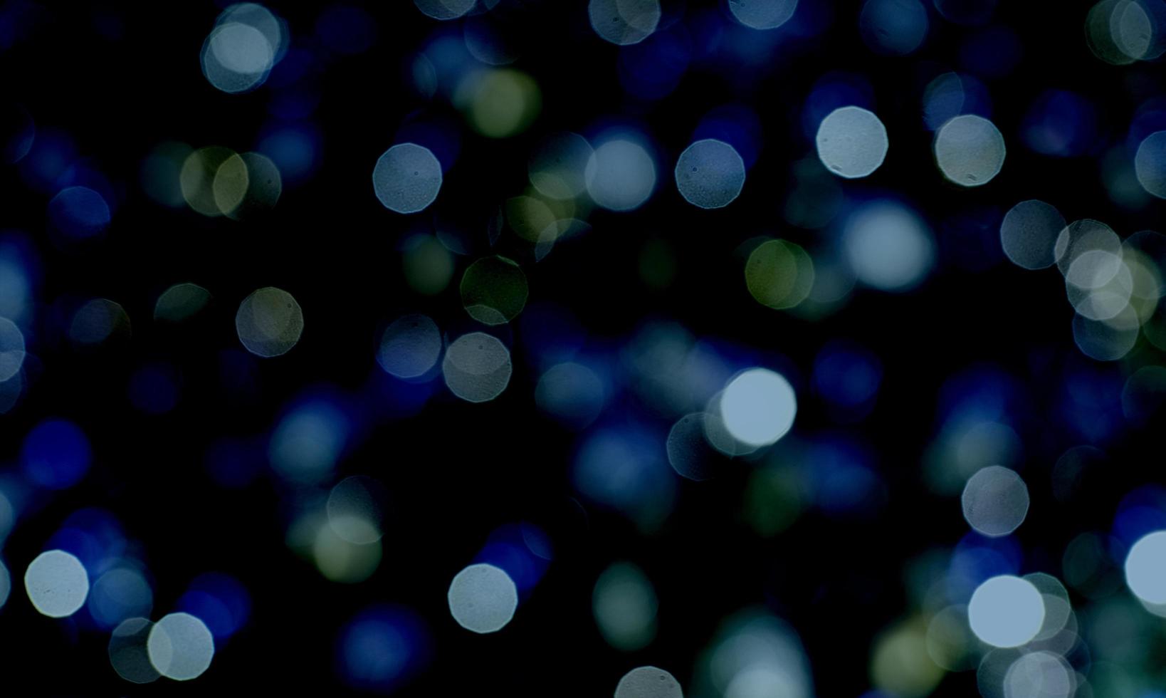 Abstract bokeh blue lights photo