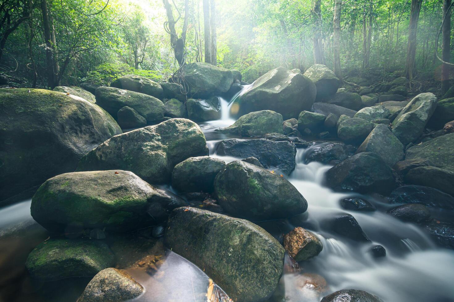  Klong Pla Kang waterfall in Thailand photo