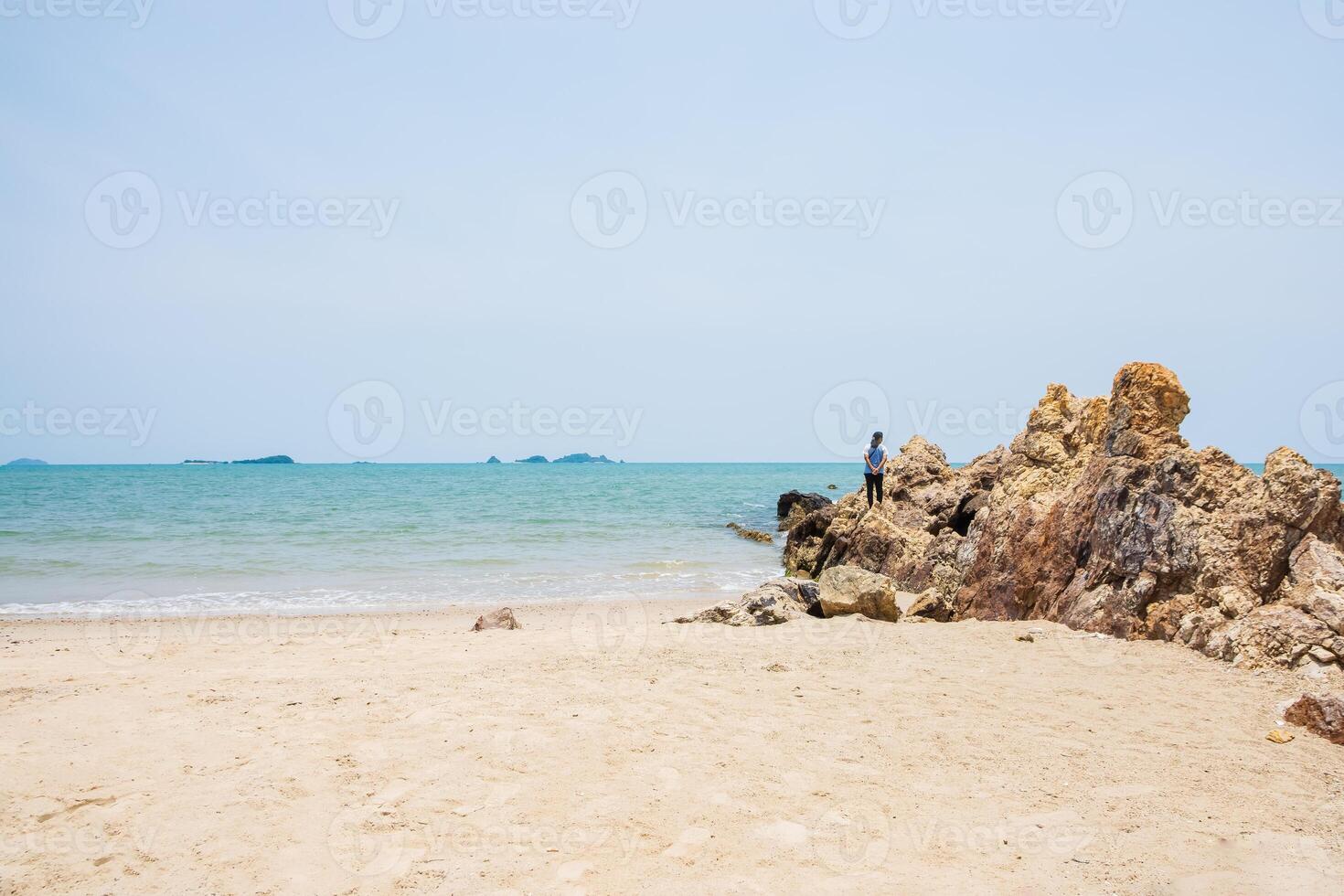 Beach and sea photo