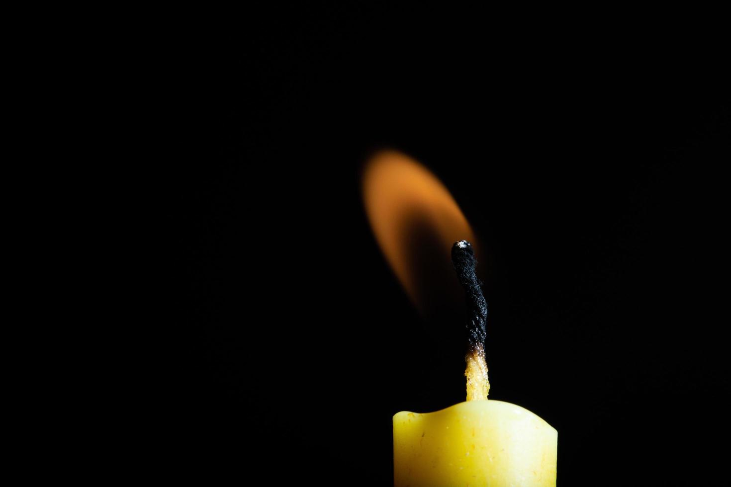 Candle light flame photo