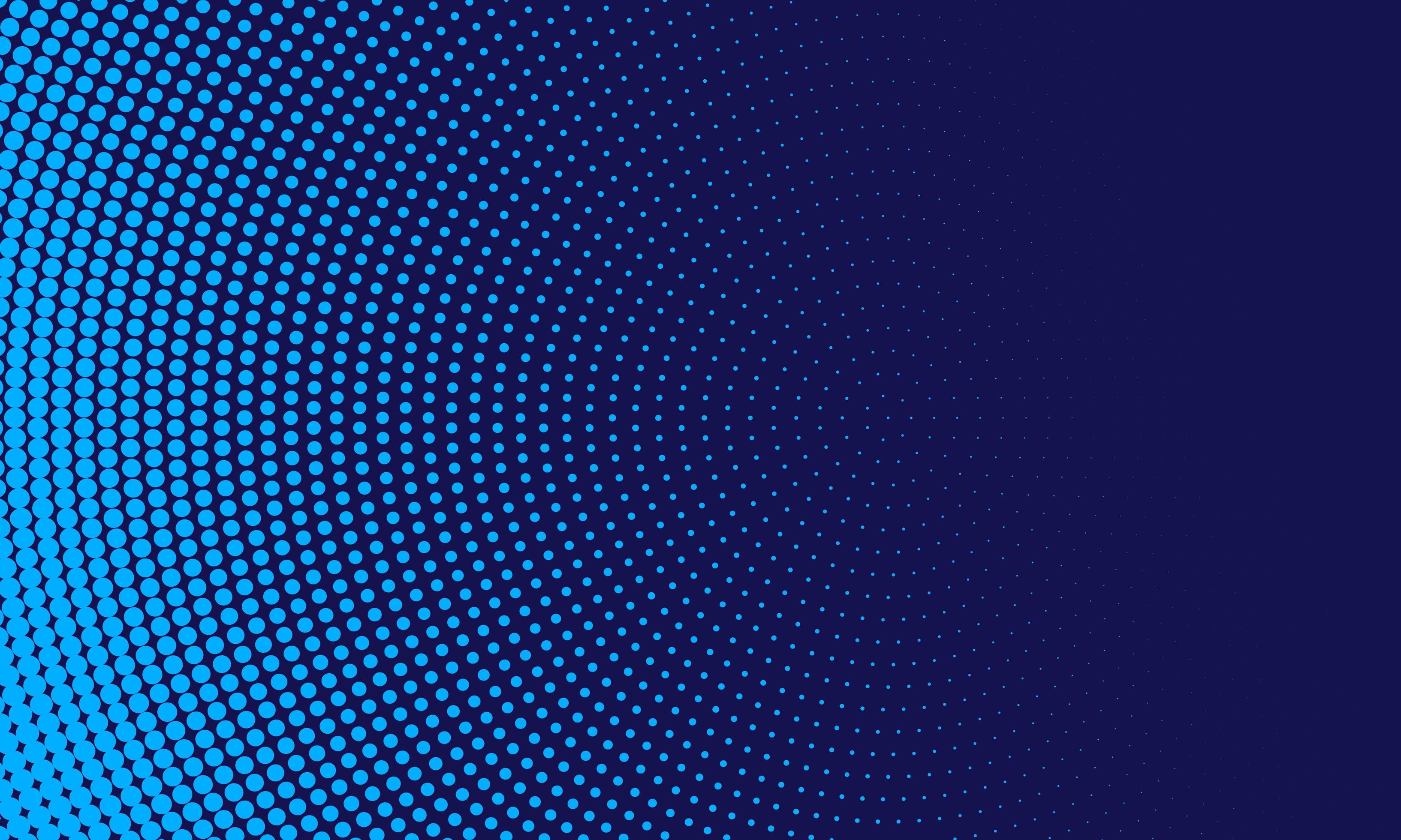 Abstract Light Blue Dots in Circle on Navy Background 1225855 Vector Art at Vecteezy