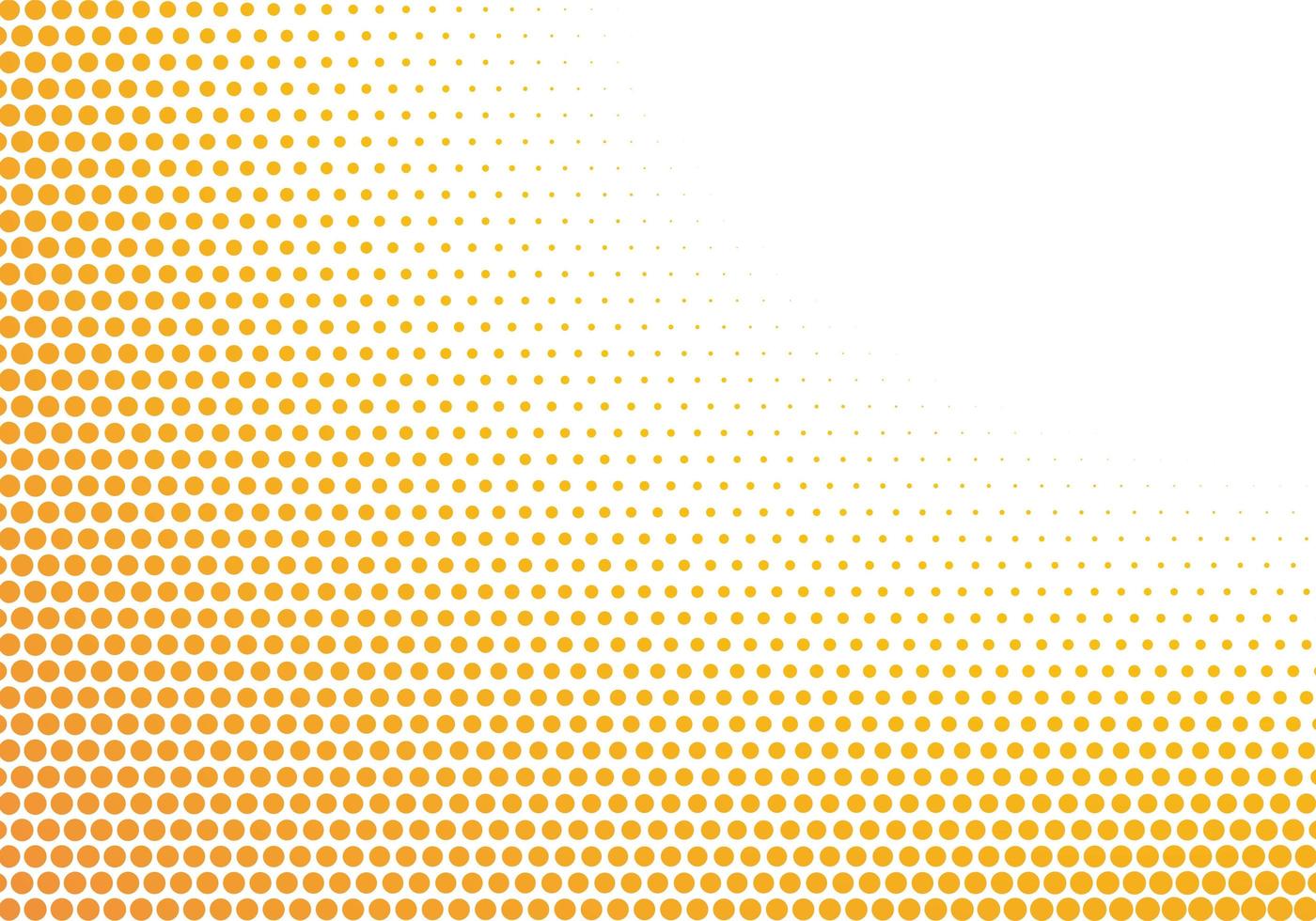 Abstract Yellow and White Dots Background vector