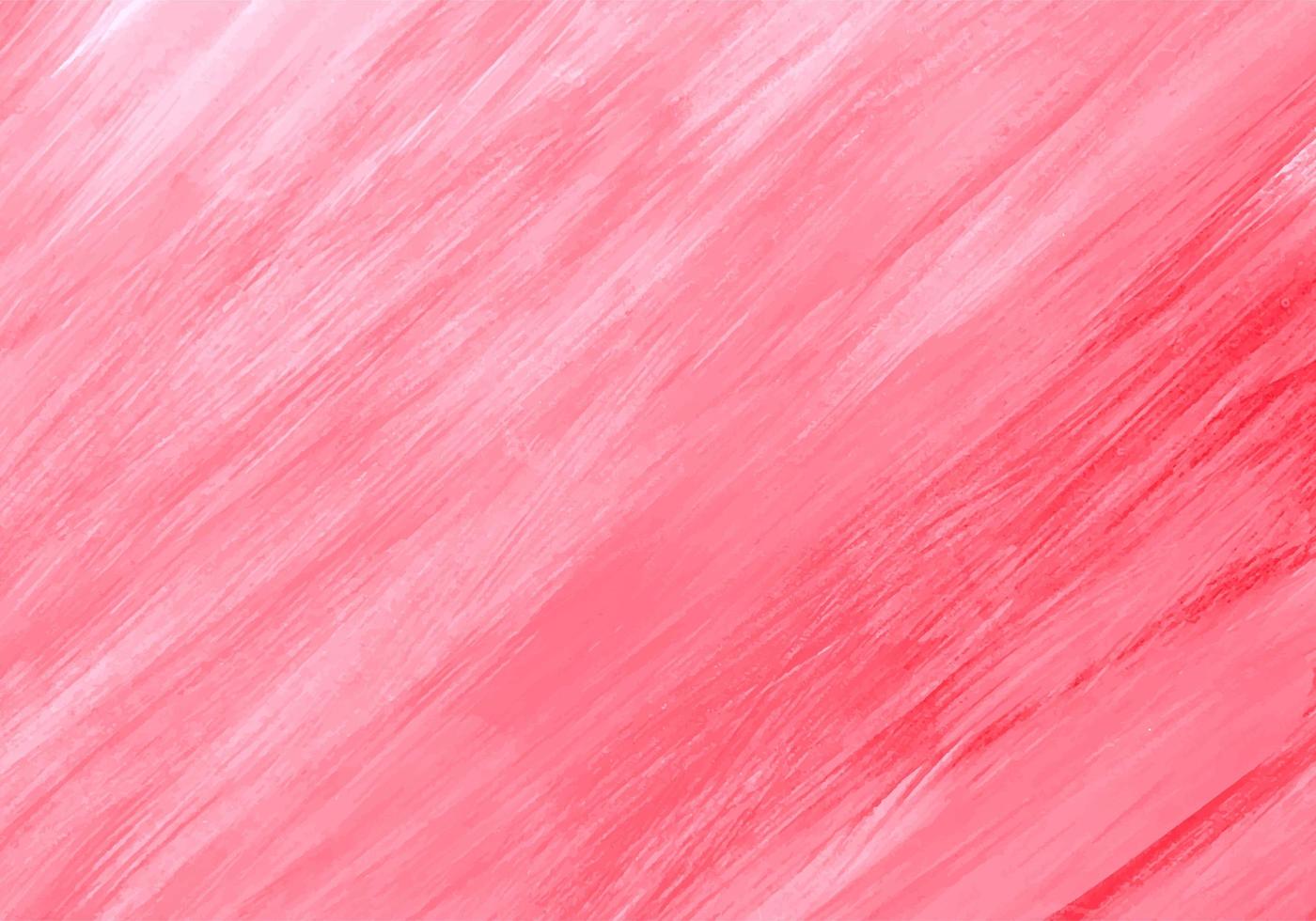 Fondo de textura de trazo de acuarela rosa abstracta vector