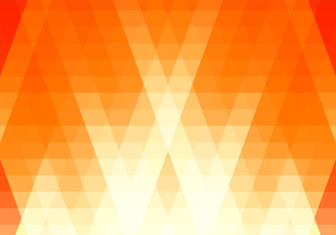 Abstract Orange, White Triangle Shapes Background vector