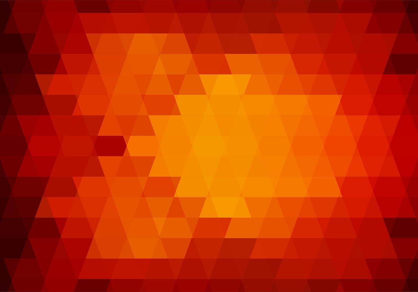 Abstract Orange Triangle Shapes Background vector
