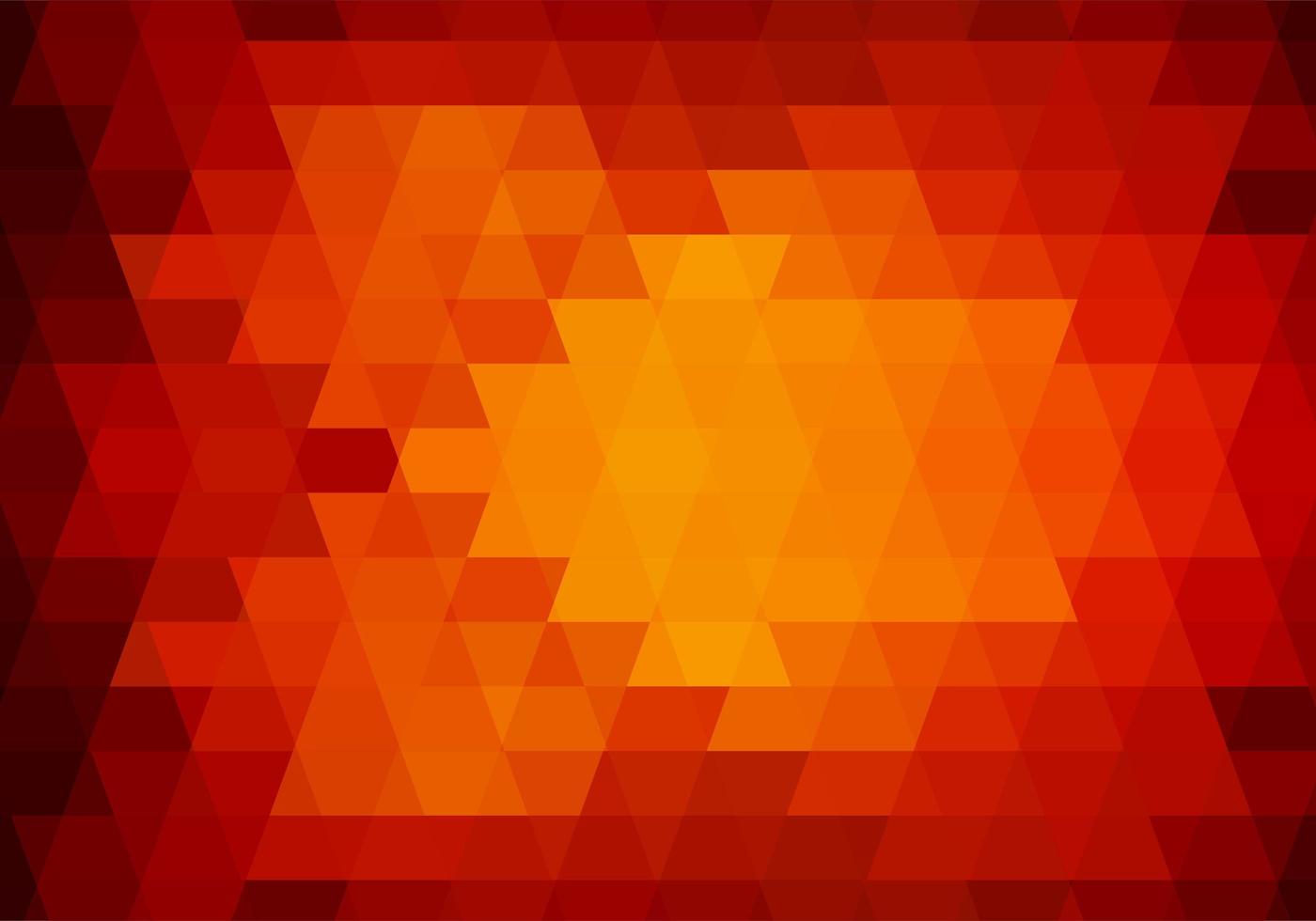 Abstract Orange Triangle Shapes Background vector