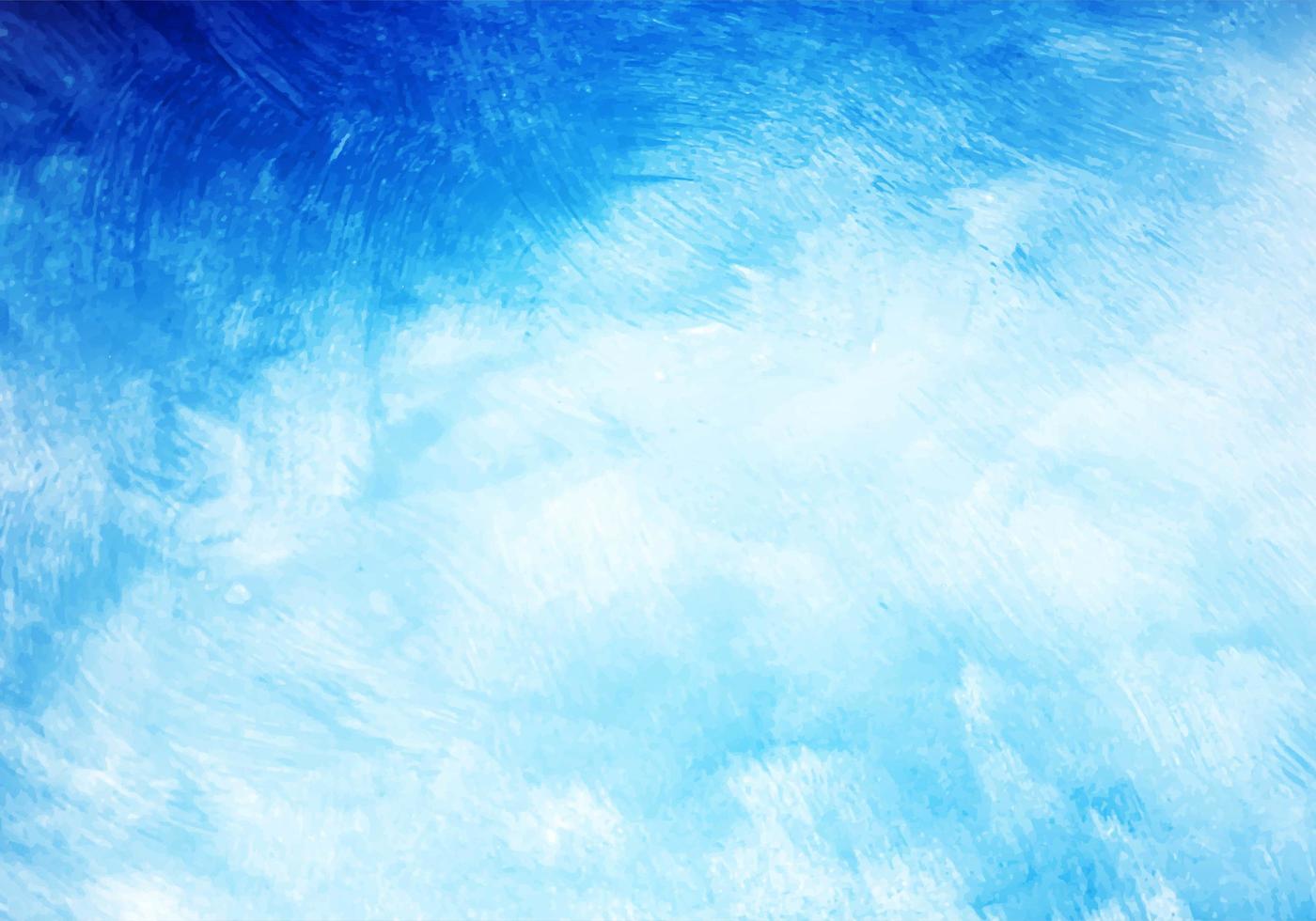 Modern blue watercolor texture background vector
