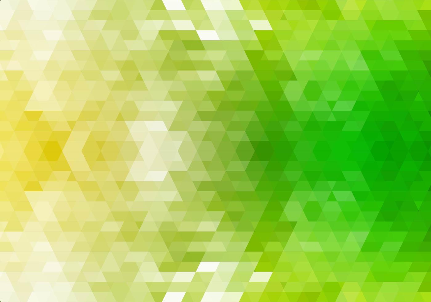 Fondo de formas geométricas verdes abstractas vector