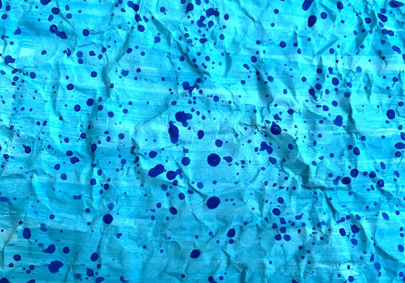 Abstract blue splatter paint texture design vector