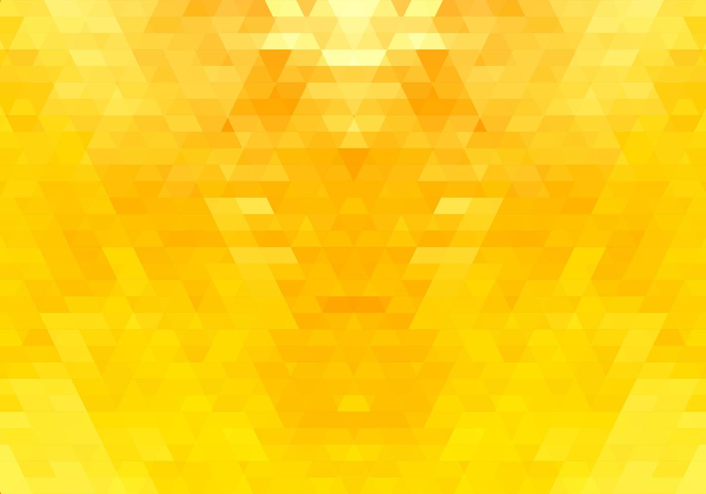 Abstract yellow triangle shapes background vector