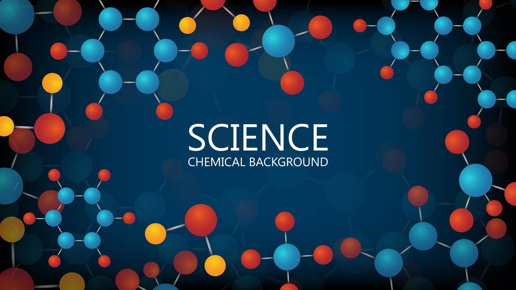 Science Chemical Abstract Background  vector