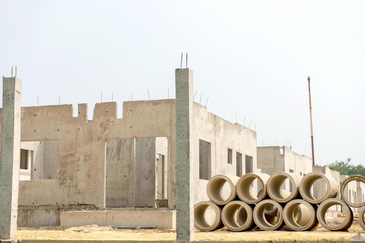 Empty construction site  photo