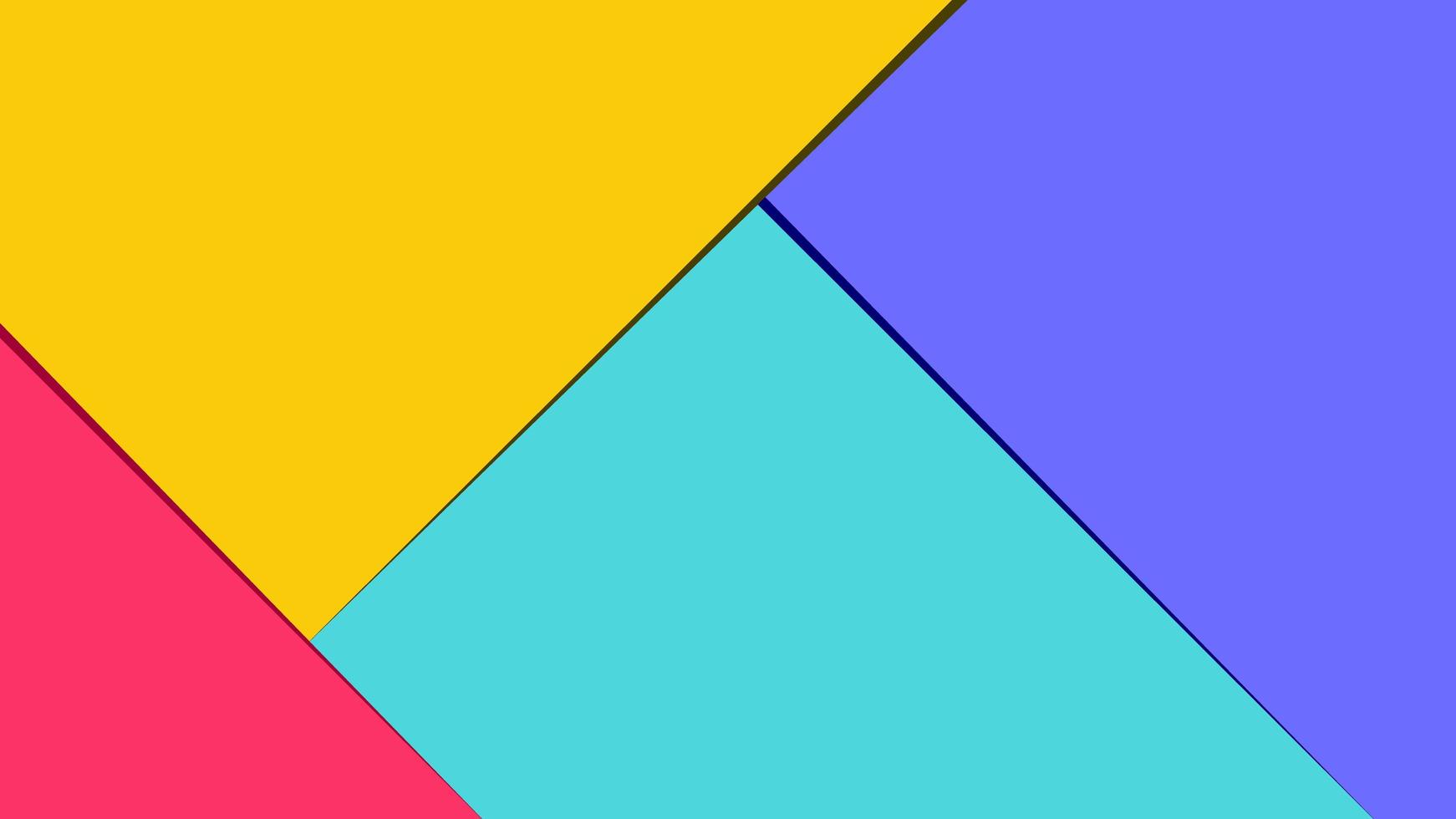 Creative minimal flat geometric background  vector