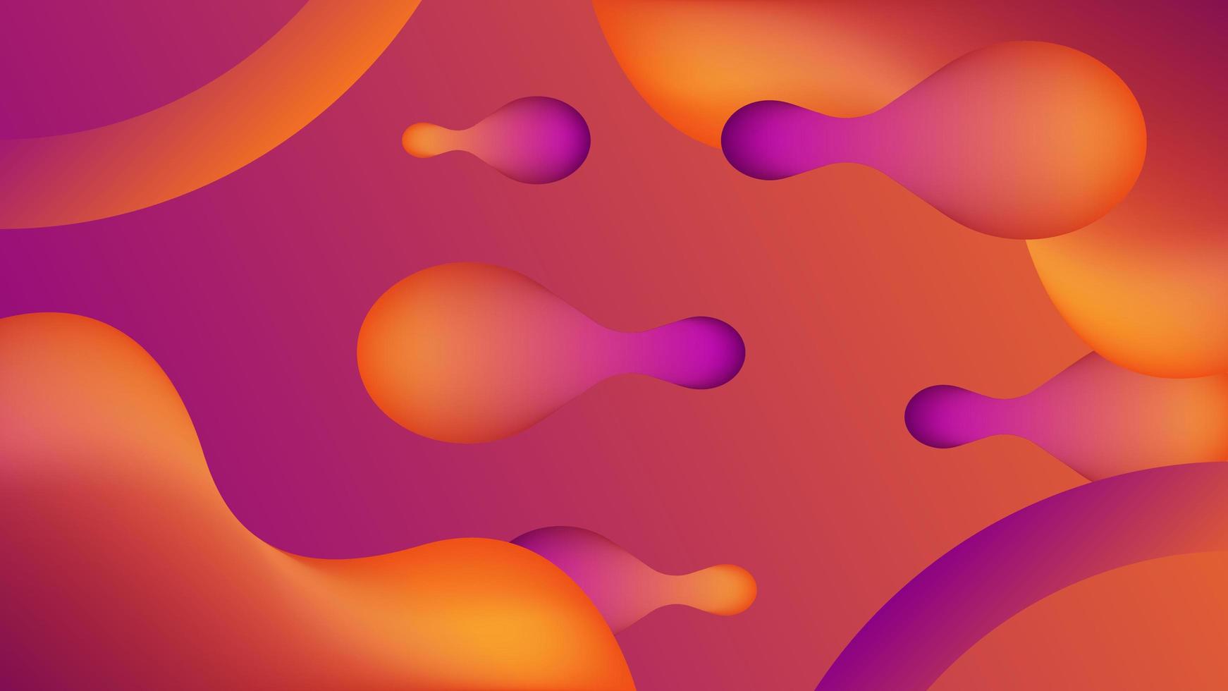 Liquid futuristic background vector